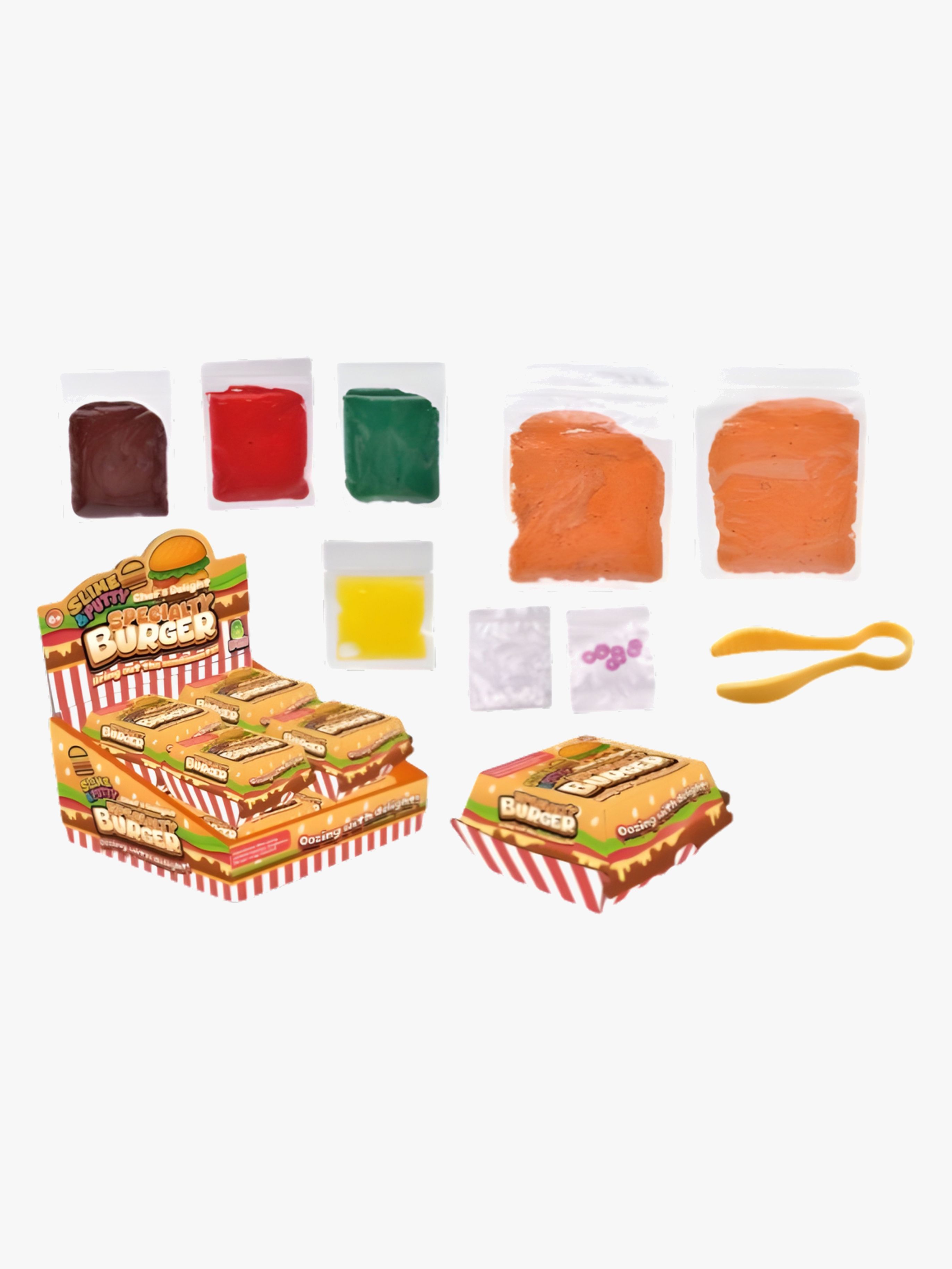 Slime und Putty Hamburger