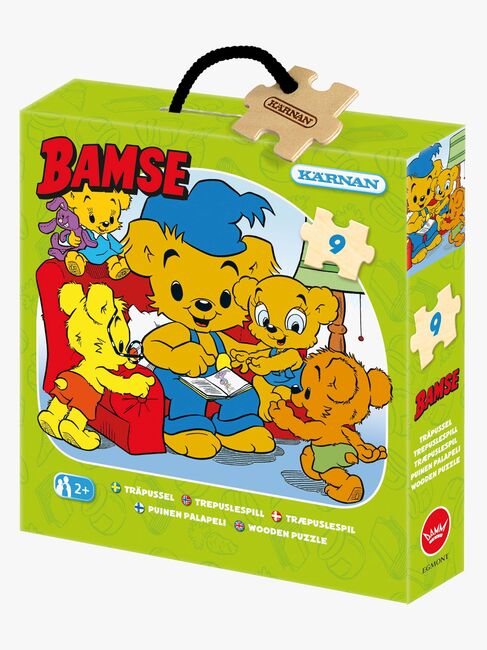 Bamse Puzzle Lesen 9 Teile