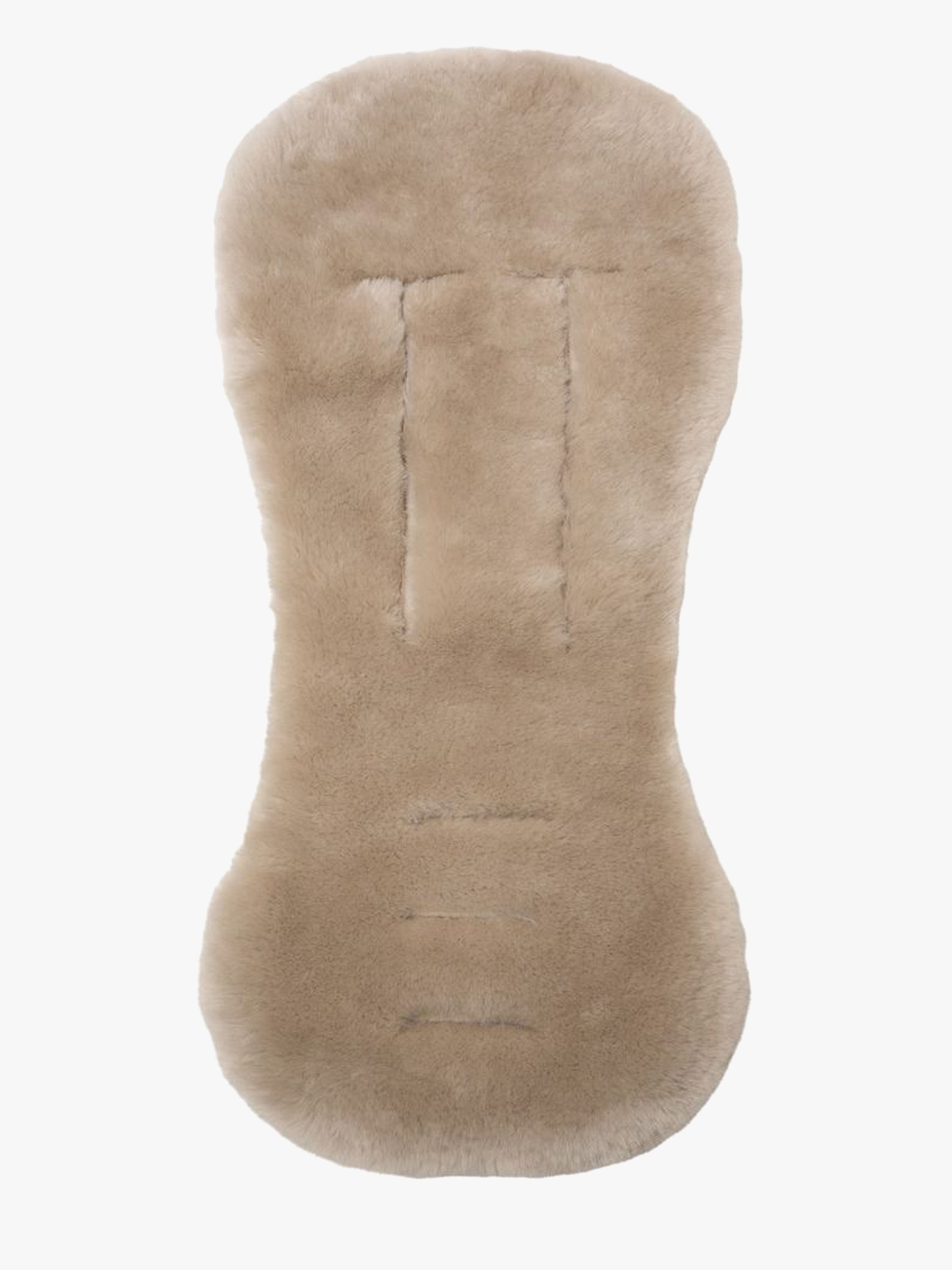 Lammfell Merinowolle Sitzpolster, Taupe