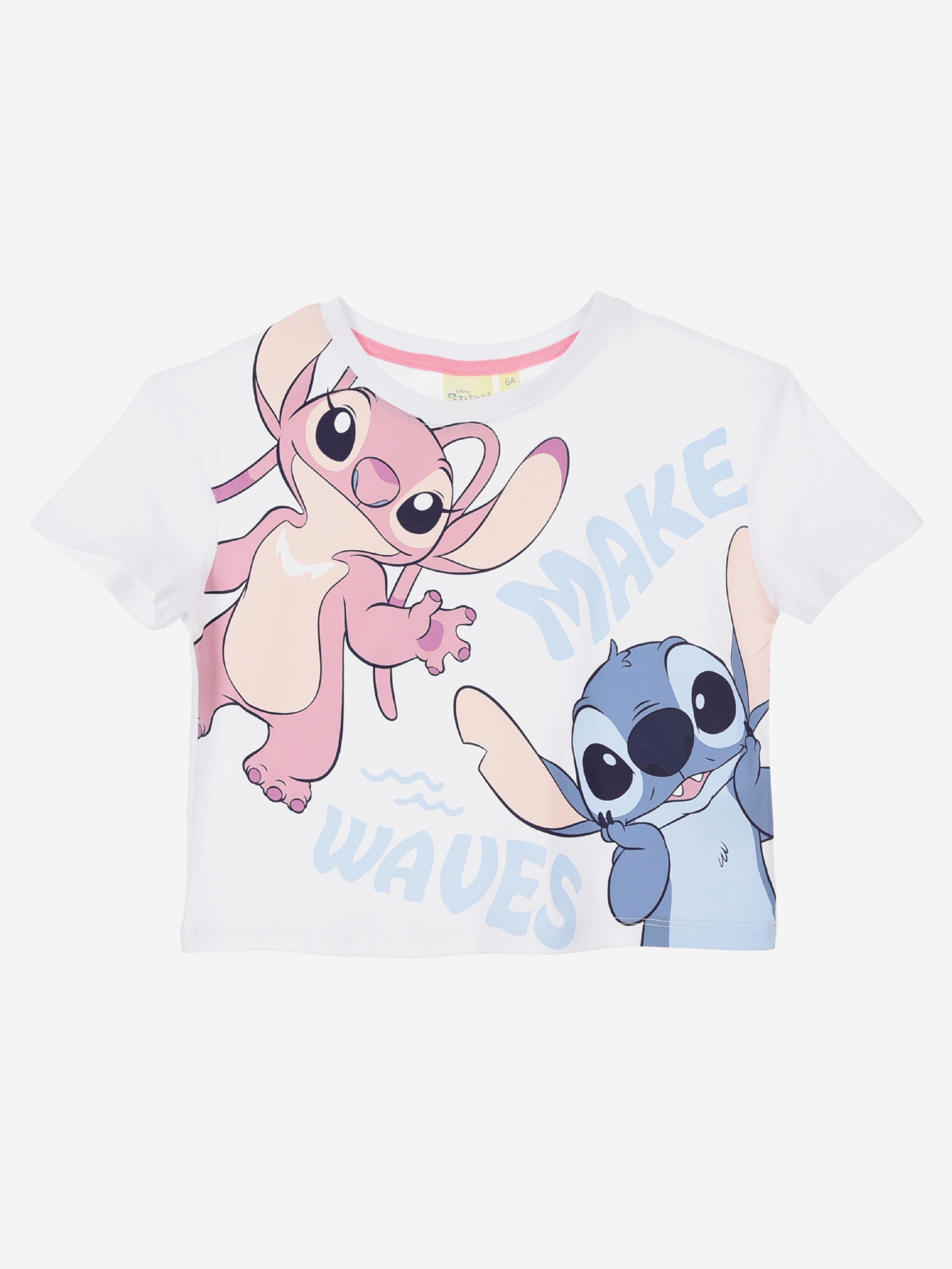Disney Stitch T-Shirt, Weiß, 98-104