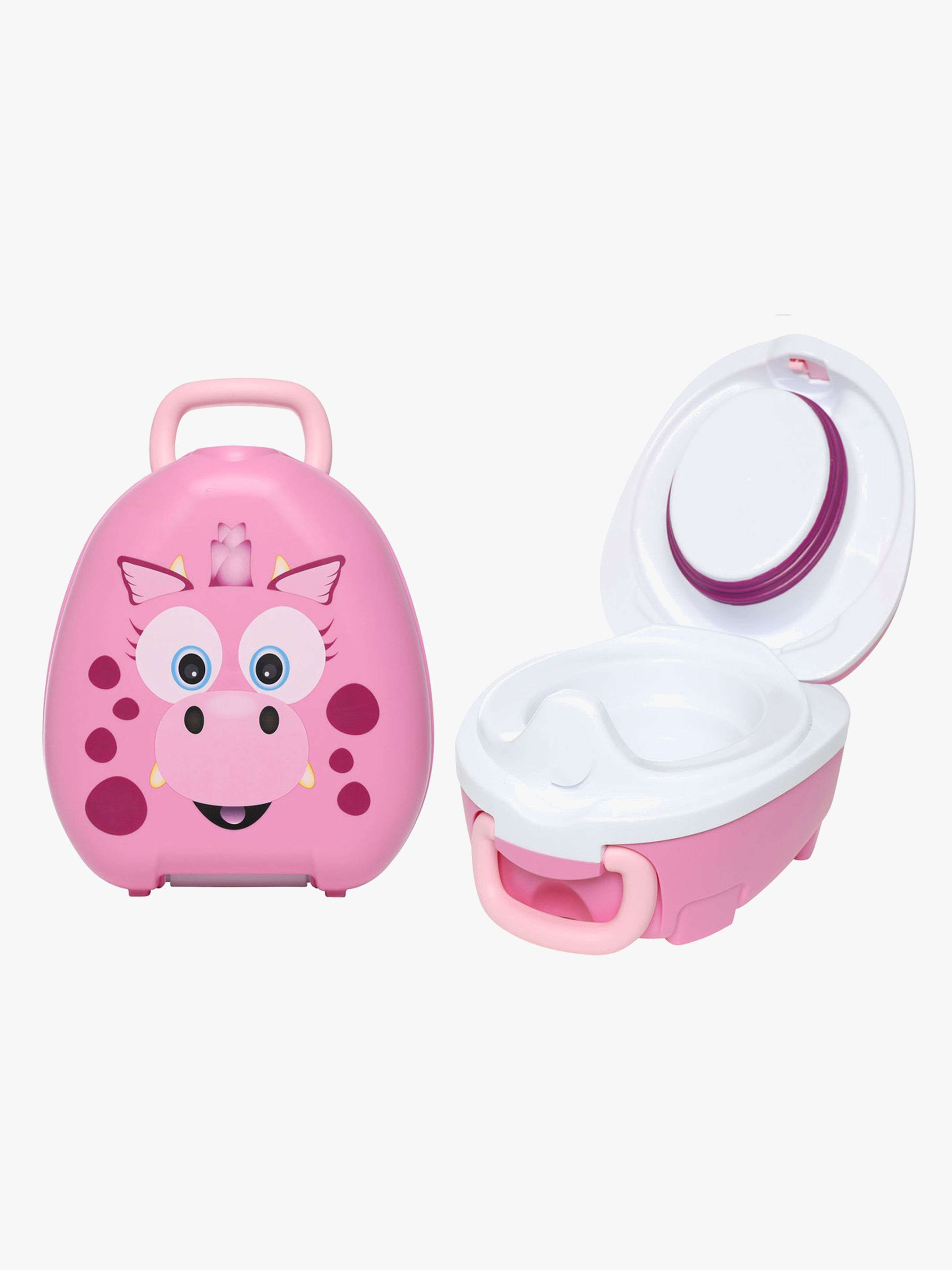 Drache Tragbares Töpfchen, Rosa