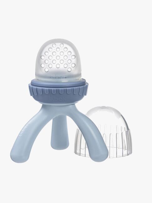 b.box Fruchtsauger Silikon, Blue