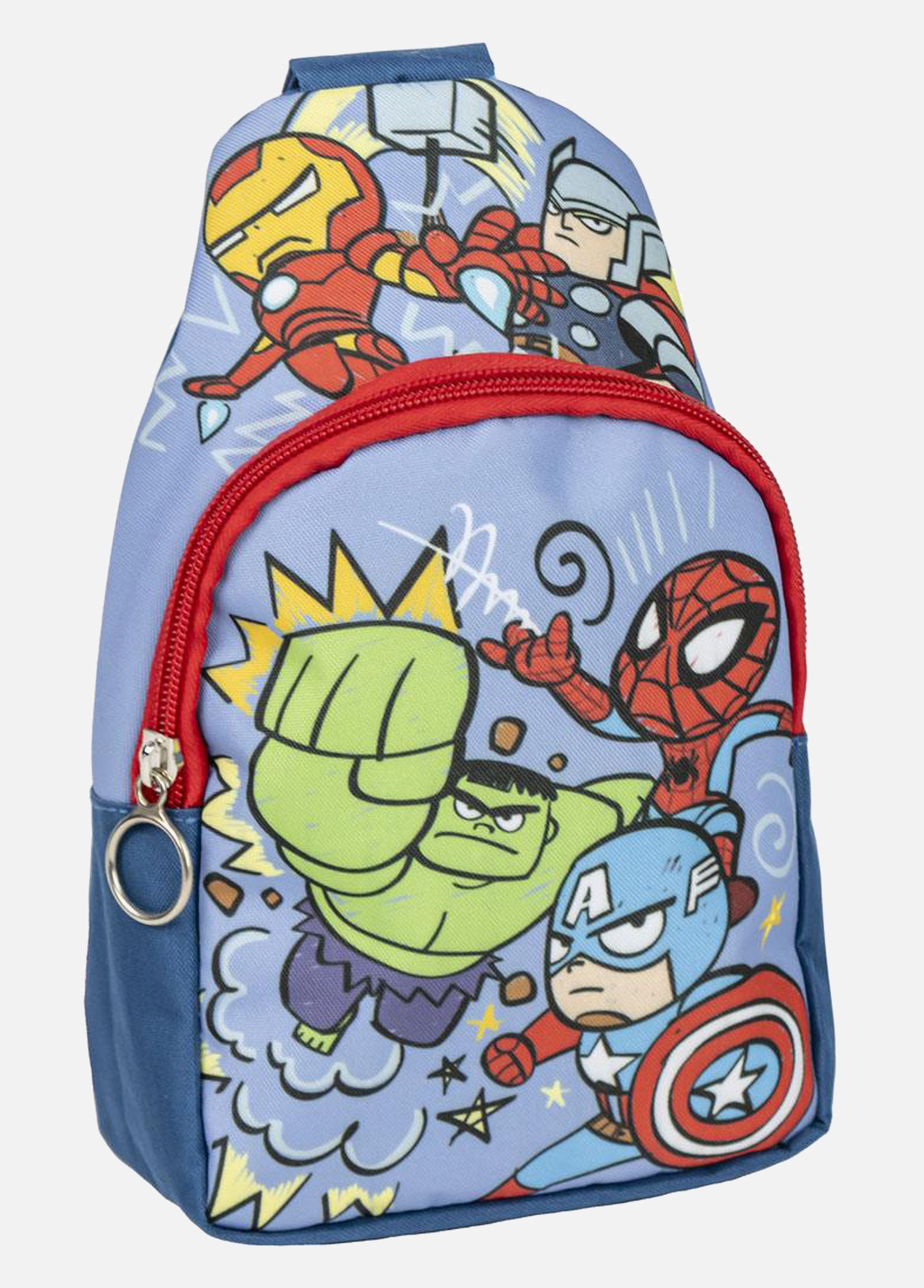 Marvel Avengers Kinder Rucksack, Hellblau