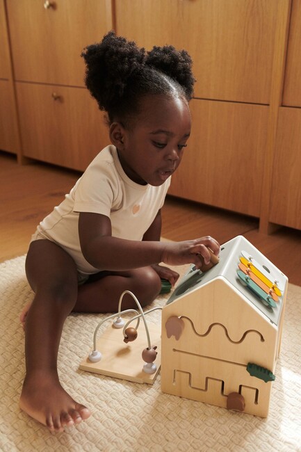 LIEWOOD Lucas Aktivitätswürfel, Tuscany Rose Multi Mix