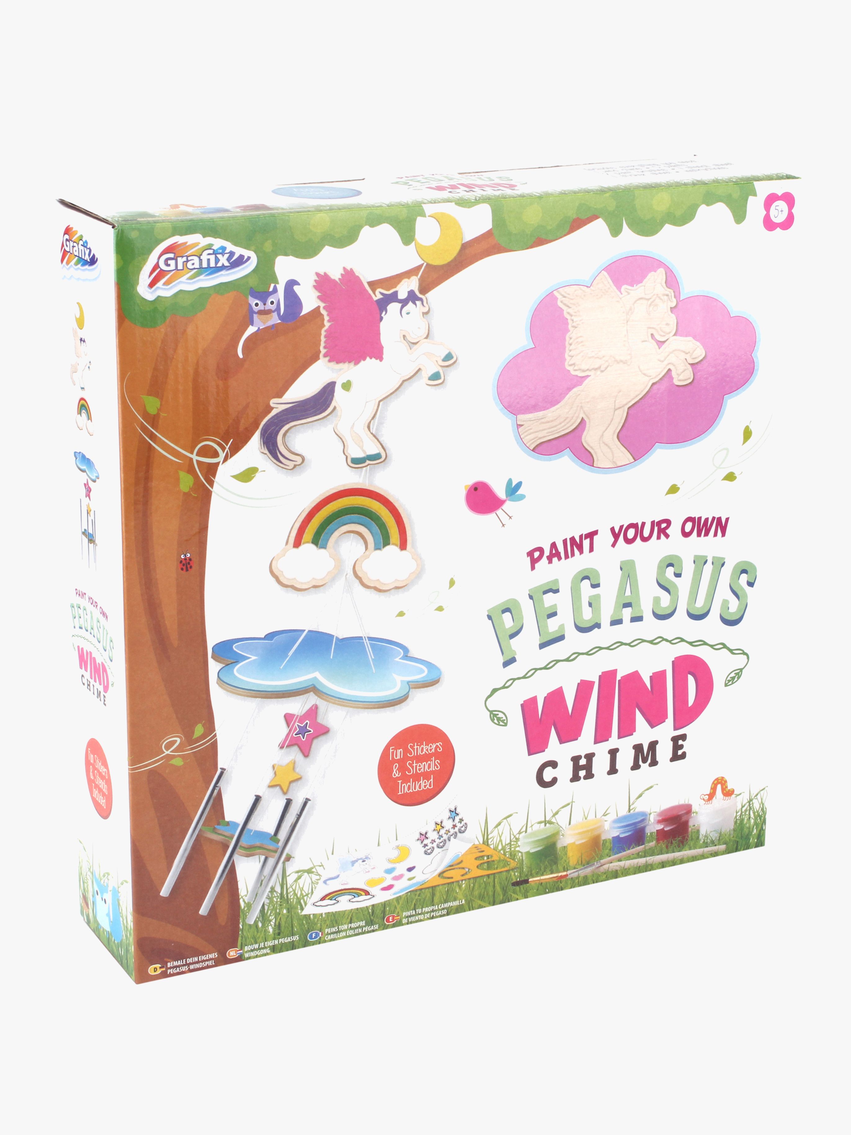 Male Deinen eigenen Pegasus Windspiel Bastelset