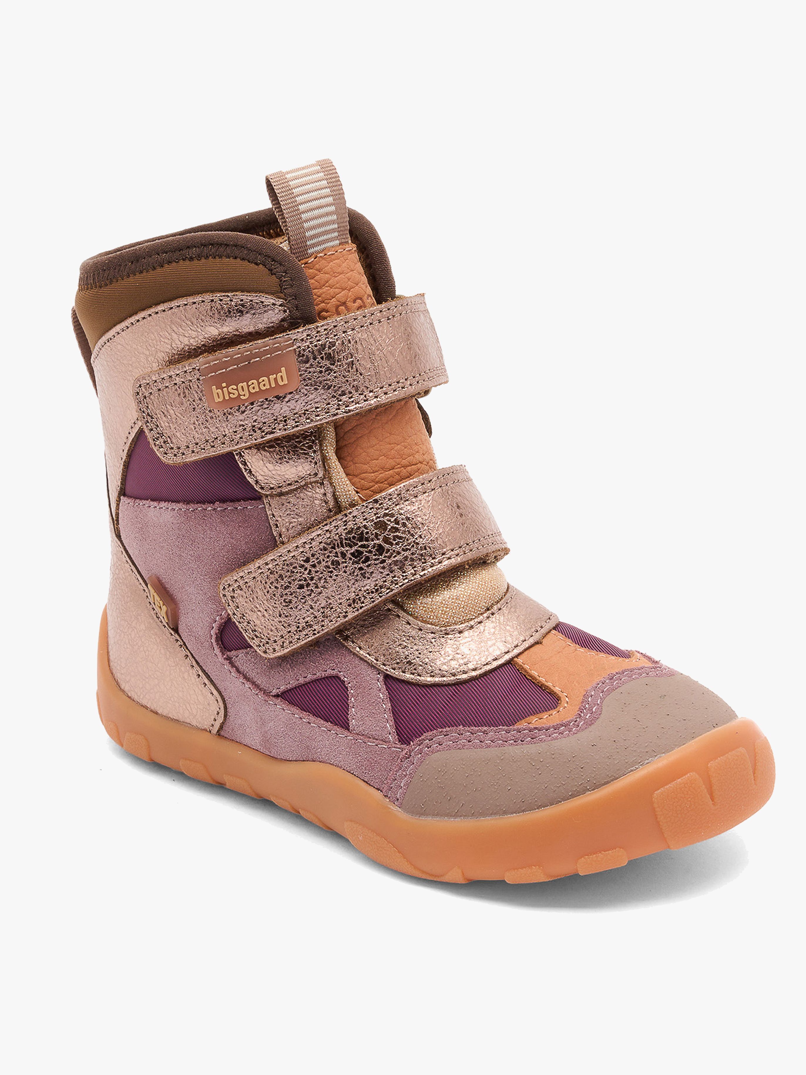 Bisgaard Chad Tex Barefoot Winterstiefel, Plum, 26