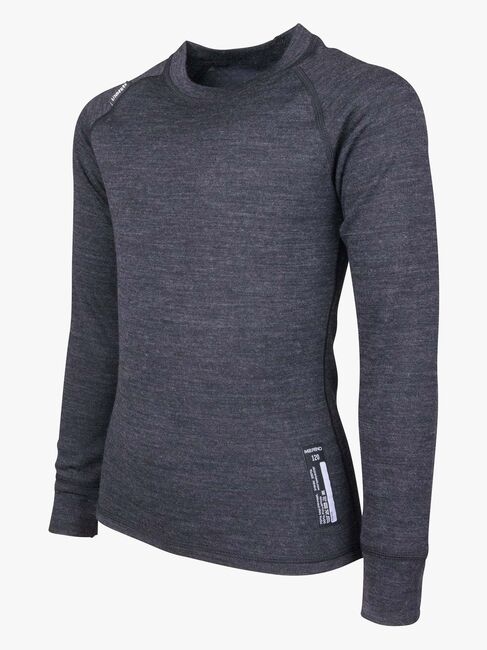 Lindberg Merino Thermounterwäsche JR Merinomix, Black Melange