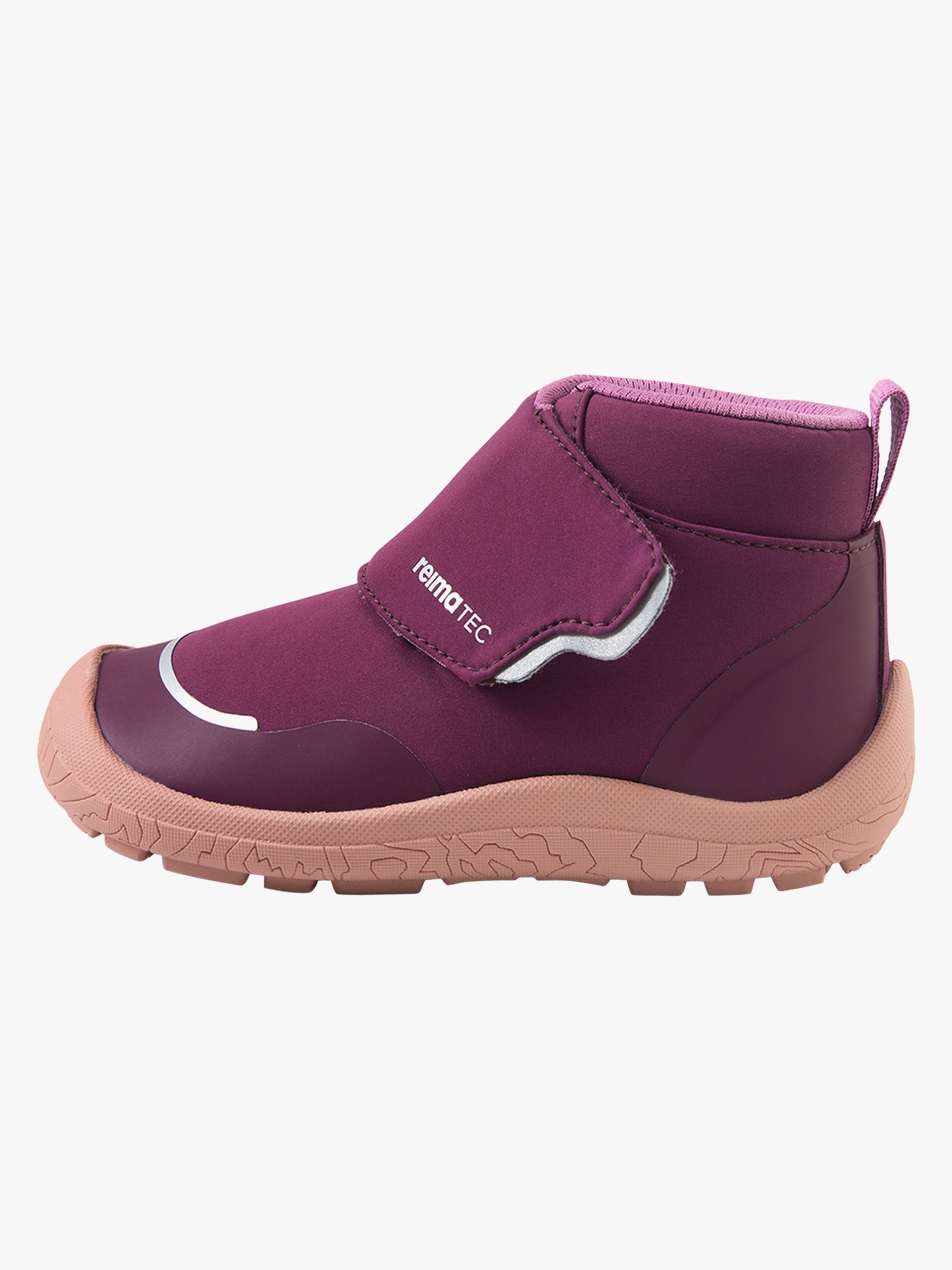 Reima Hyppii Barefoot Mid Kinder Sneaker, Deep Purple, 26, Kinderschuhe
