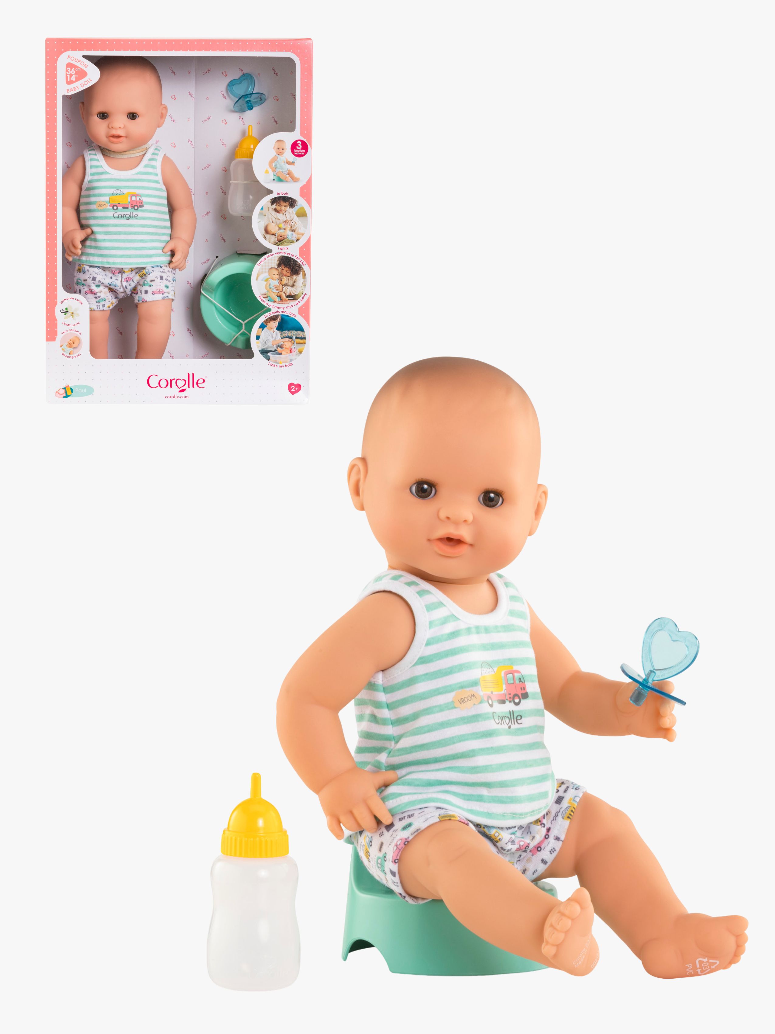 Corolle Badepuppe mit Zubehör 36 cm