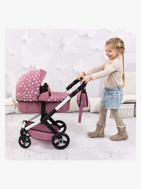Bayer Design Xeo Puppenwagen, Rosa