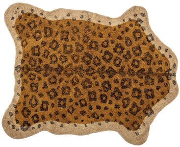 Bloomingville Teppich Leo, 190x145 cm, Brown