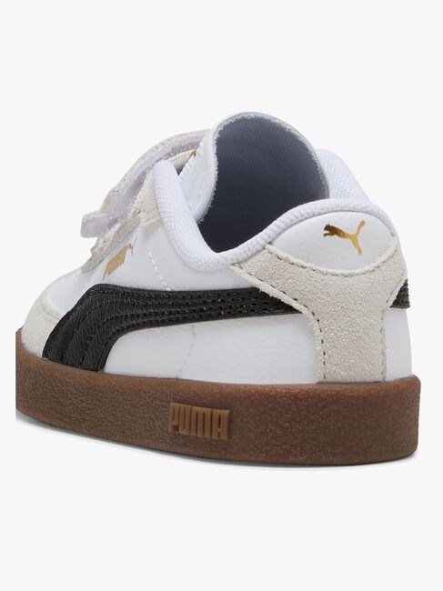 Puma Club II Era V Infant Sneaker, White/Black
