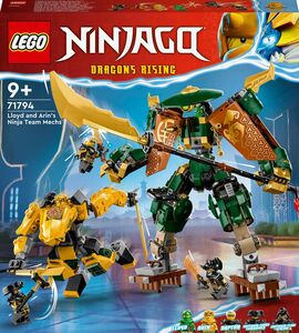 LEGO Ninjago 71794 Lloyds Und Arins Training-Mechs