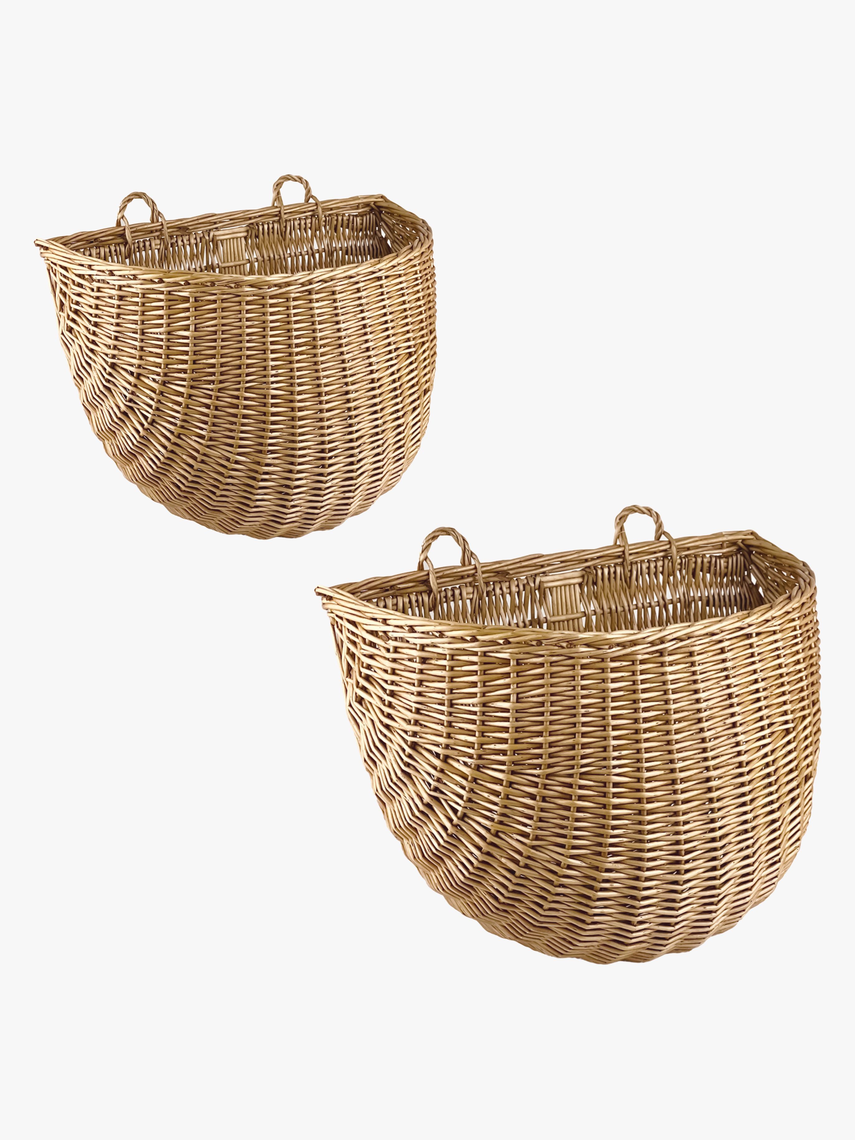 Hängekörbe aus Rattan 2 Teile