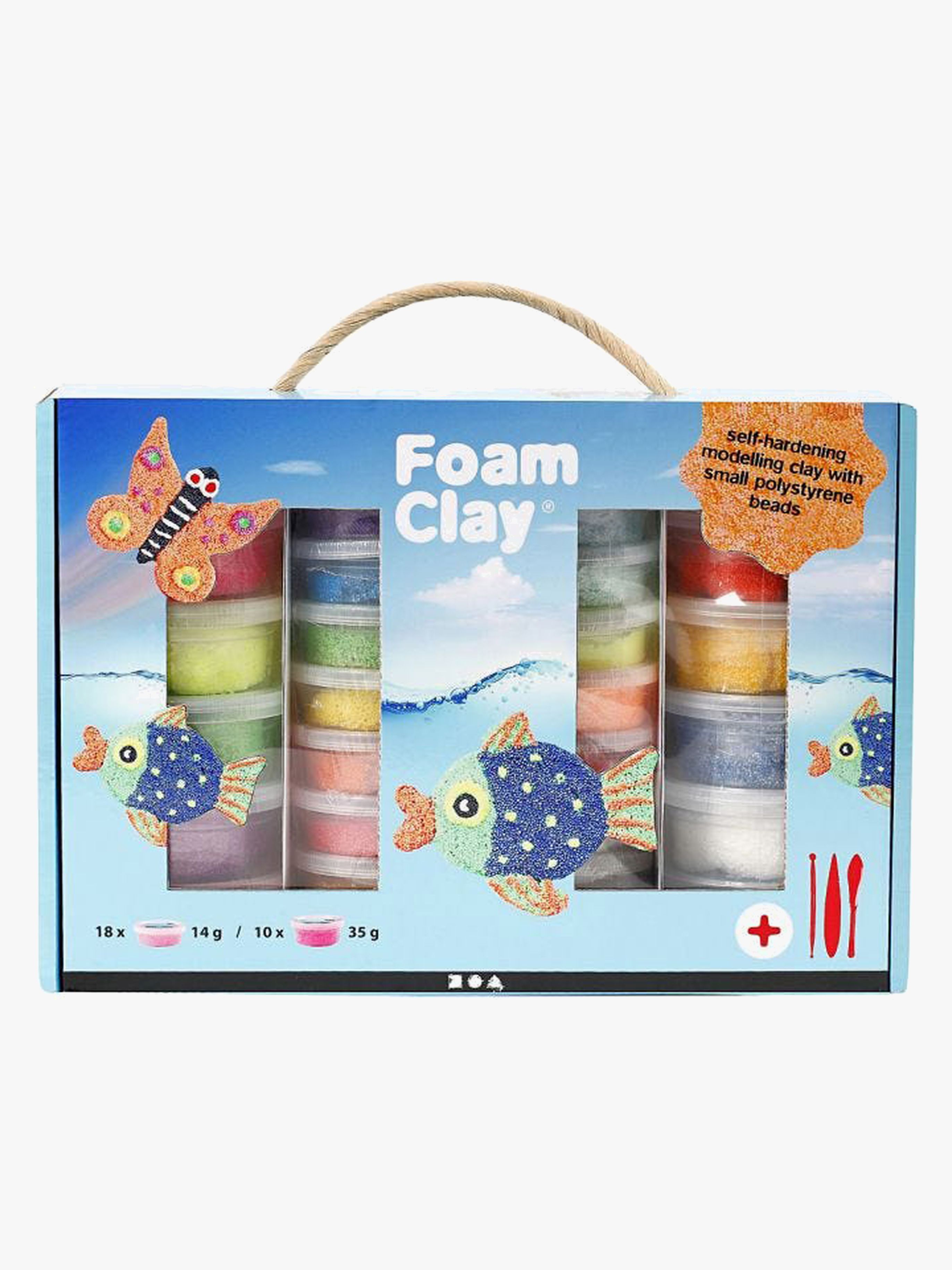 Foam Clay Geschenkbox Gemischte Farben