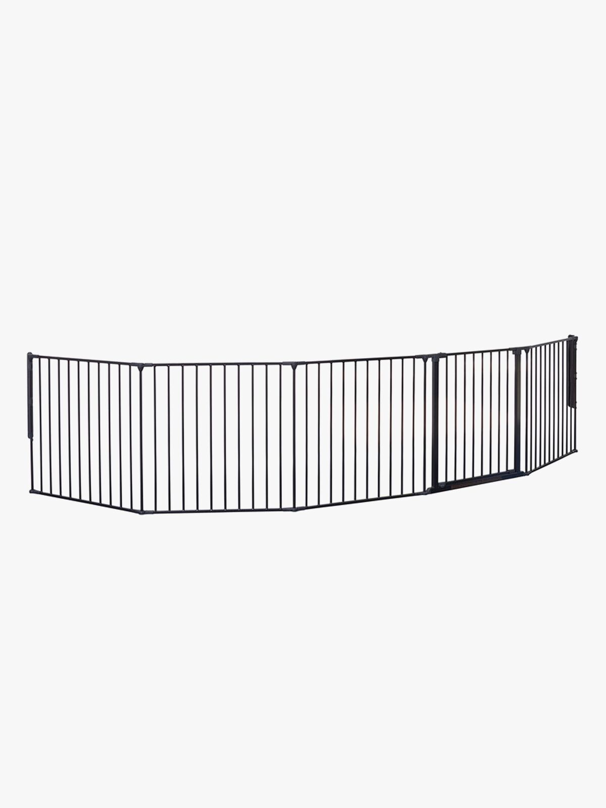 BabyDan Flex XXL Schraubgitter, Schwarz