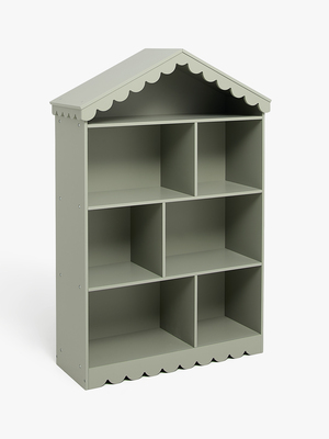 Alice & Fox Dune Bücherregal & Puppenhaus, Sage