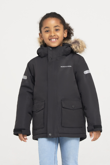 Nordbjörn Avalanche Winterjacke, Solid Black