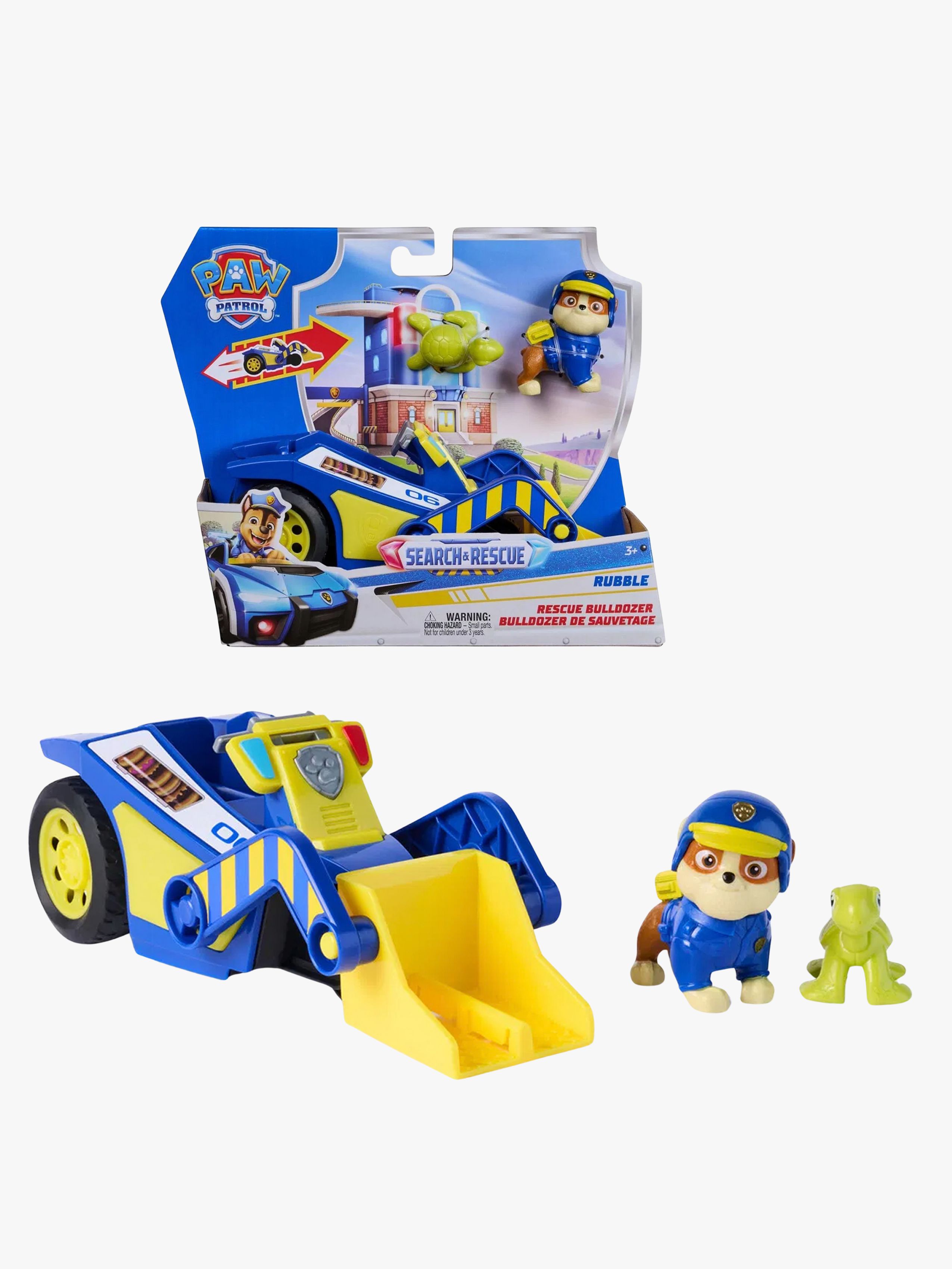Paw Patrol Search &  Rescue Rettungsfahrzeug mit Figur Rubble