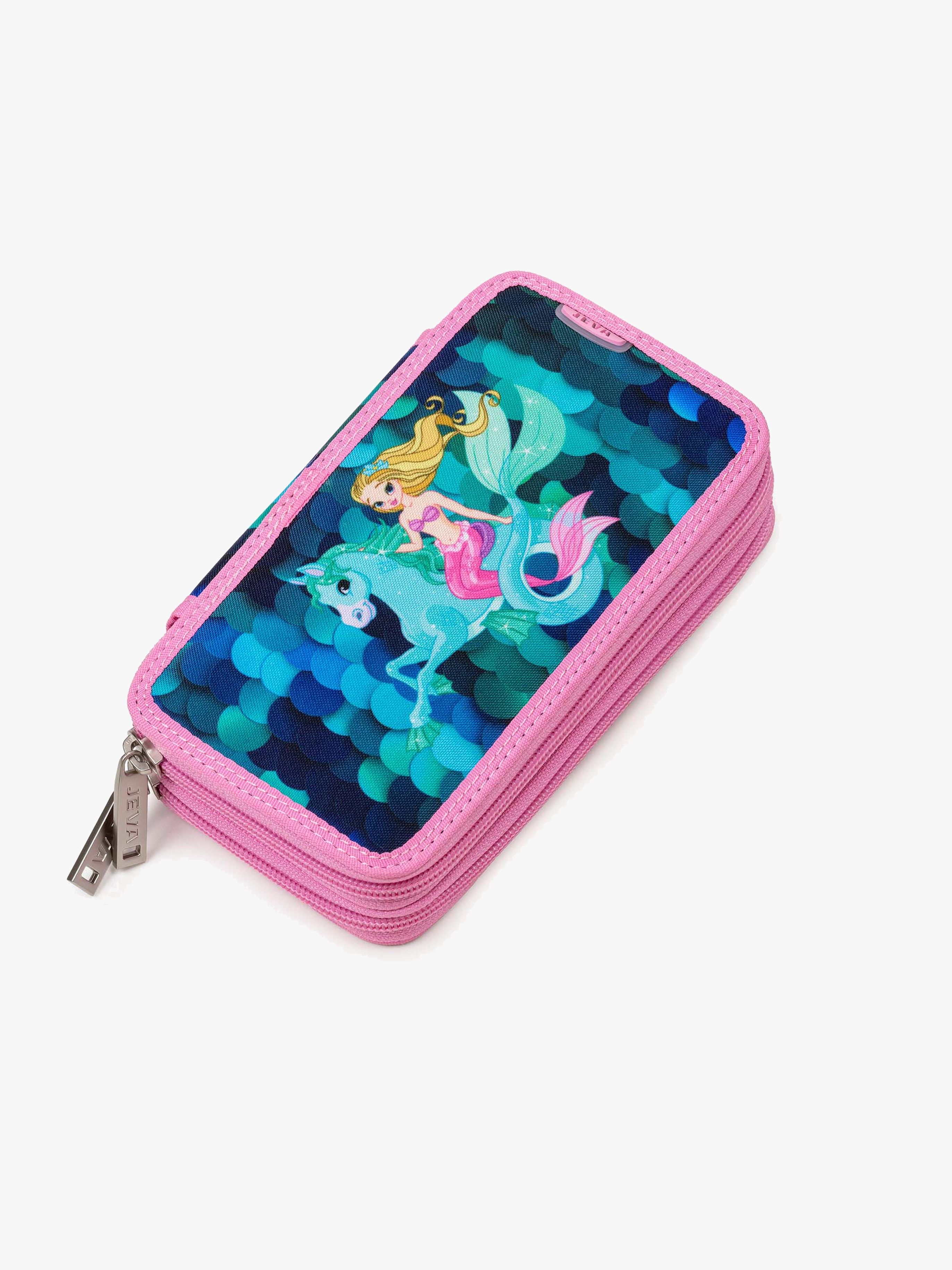 Jeva Two-Zip Stifteetui, Mermazing