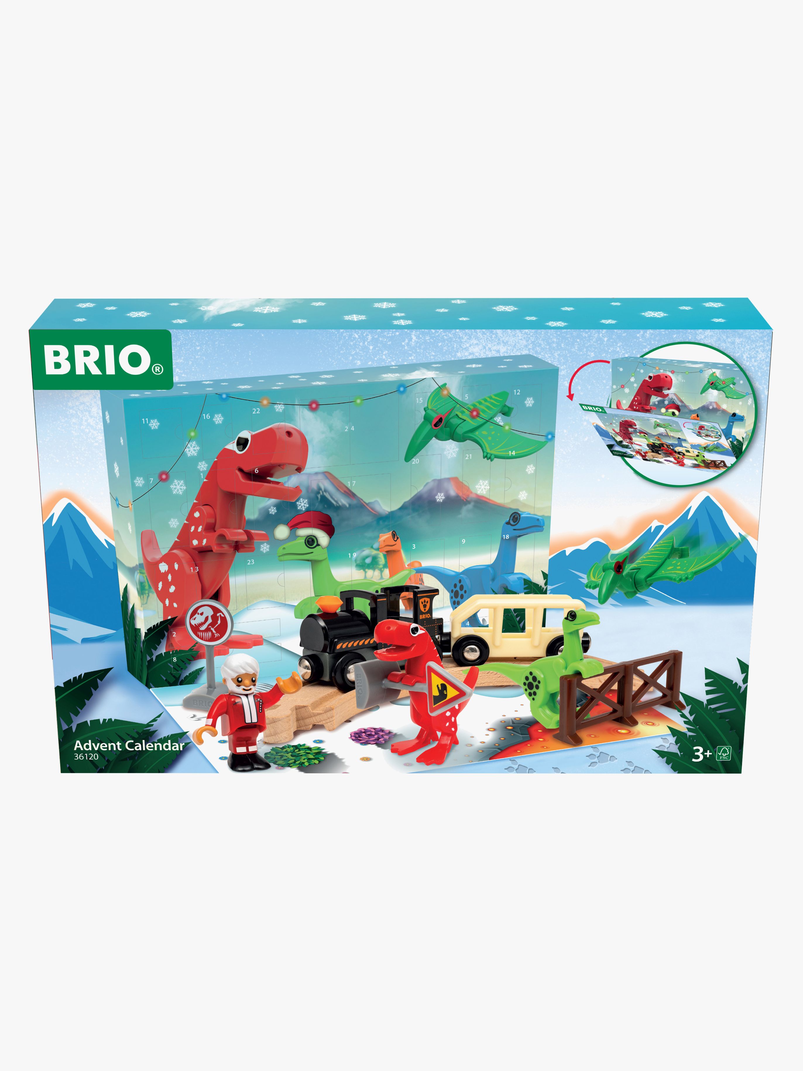 BRIO Adventskalender Dinosaurier