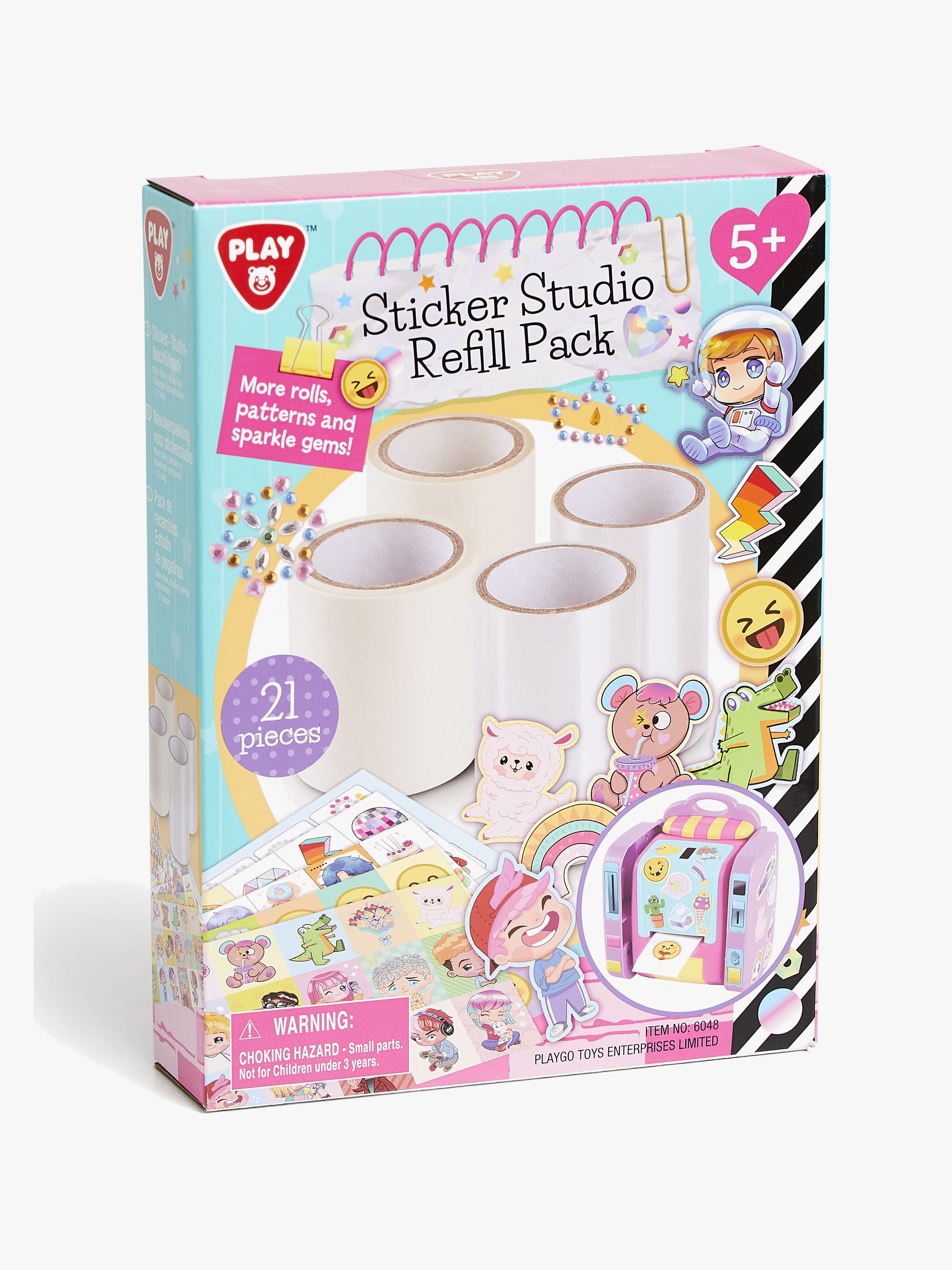 Fippla Stickerset Studio Refill Pack 21 Teile