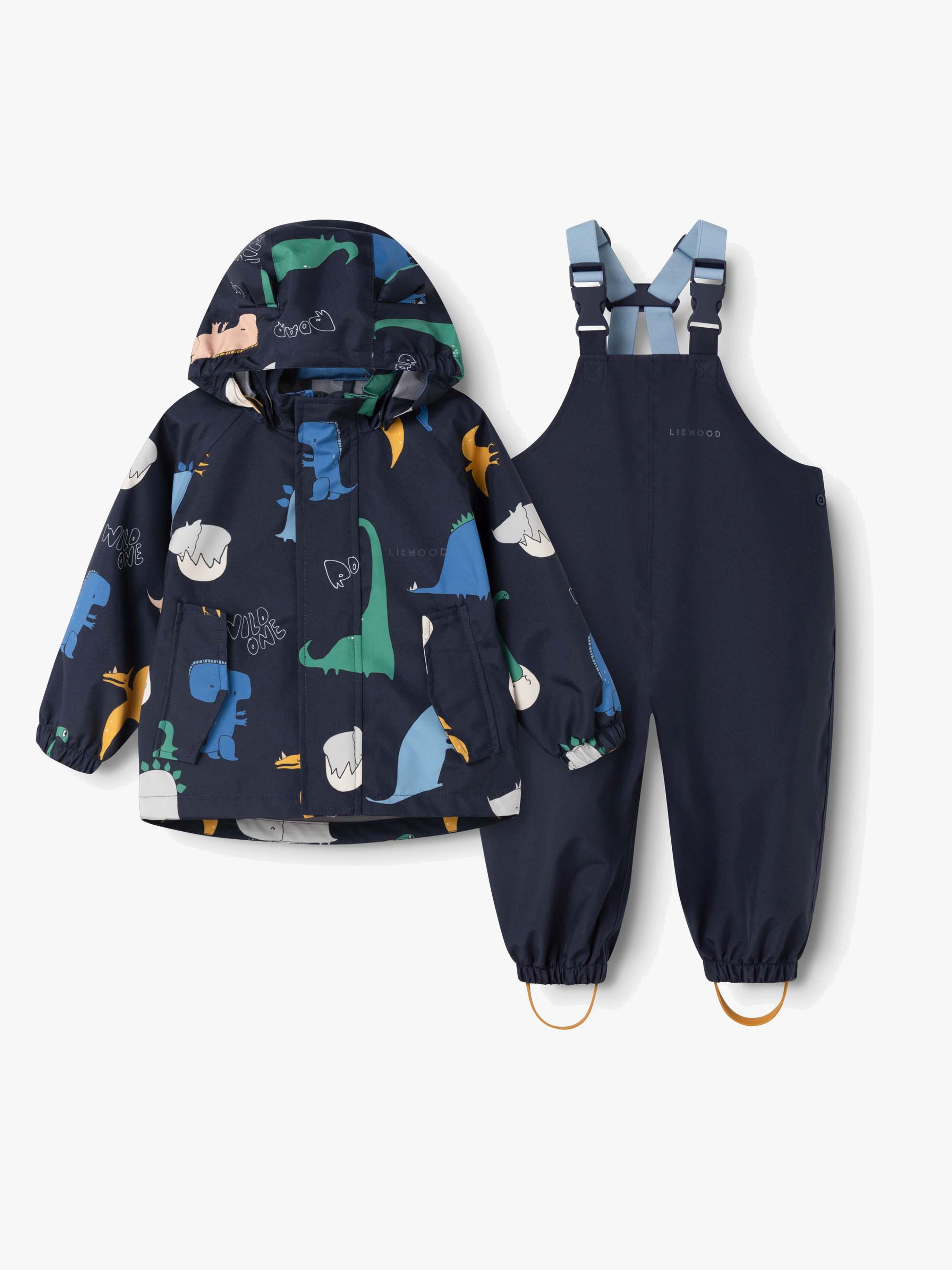 LIEWOOD Manu Regenset, Dino Roar/Classic Navy, 92
