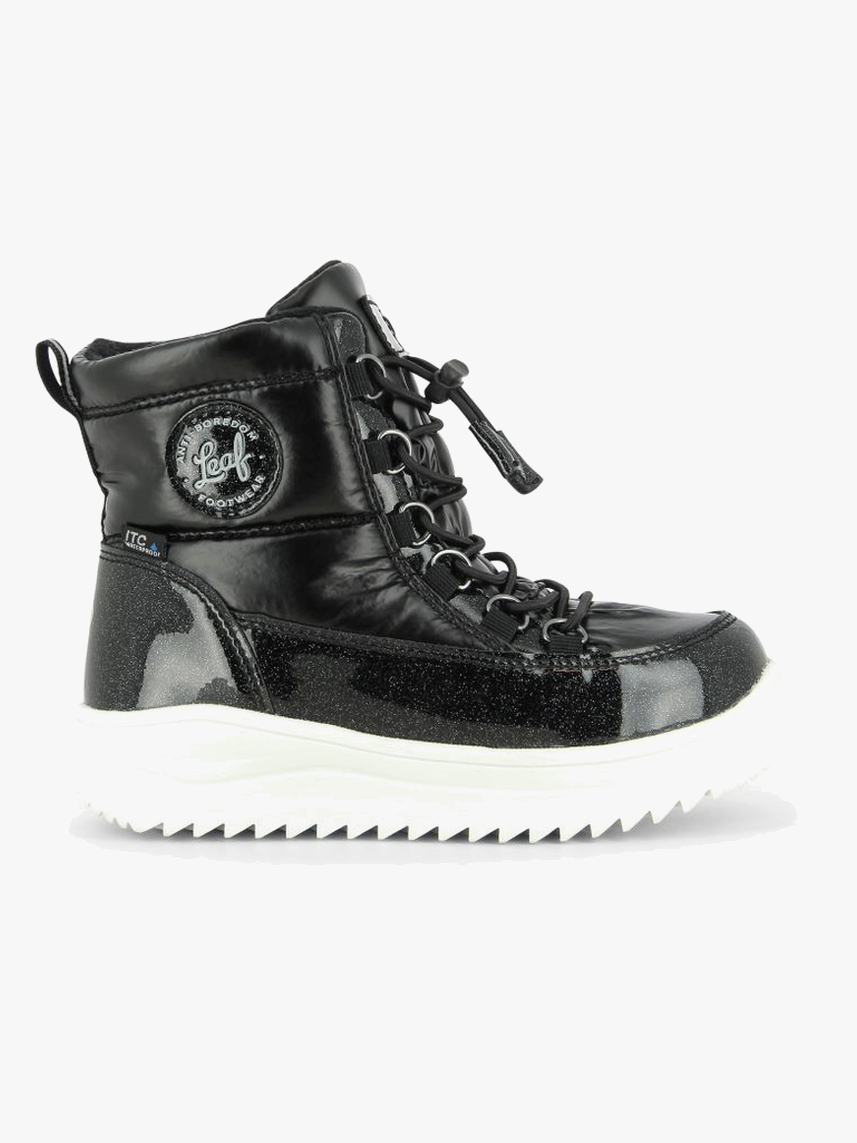 Leaf Nickby Winterstiefel, Schwarz, 33