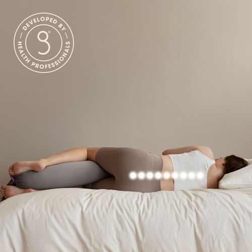 bbhugme Umstands- und Stillkissen, Stone