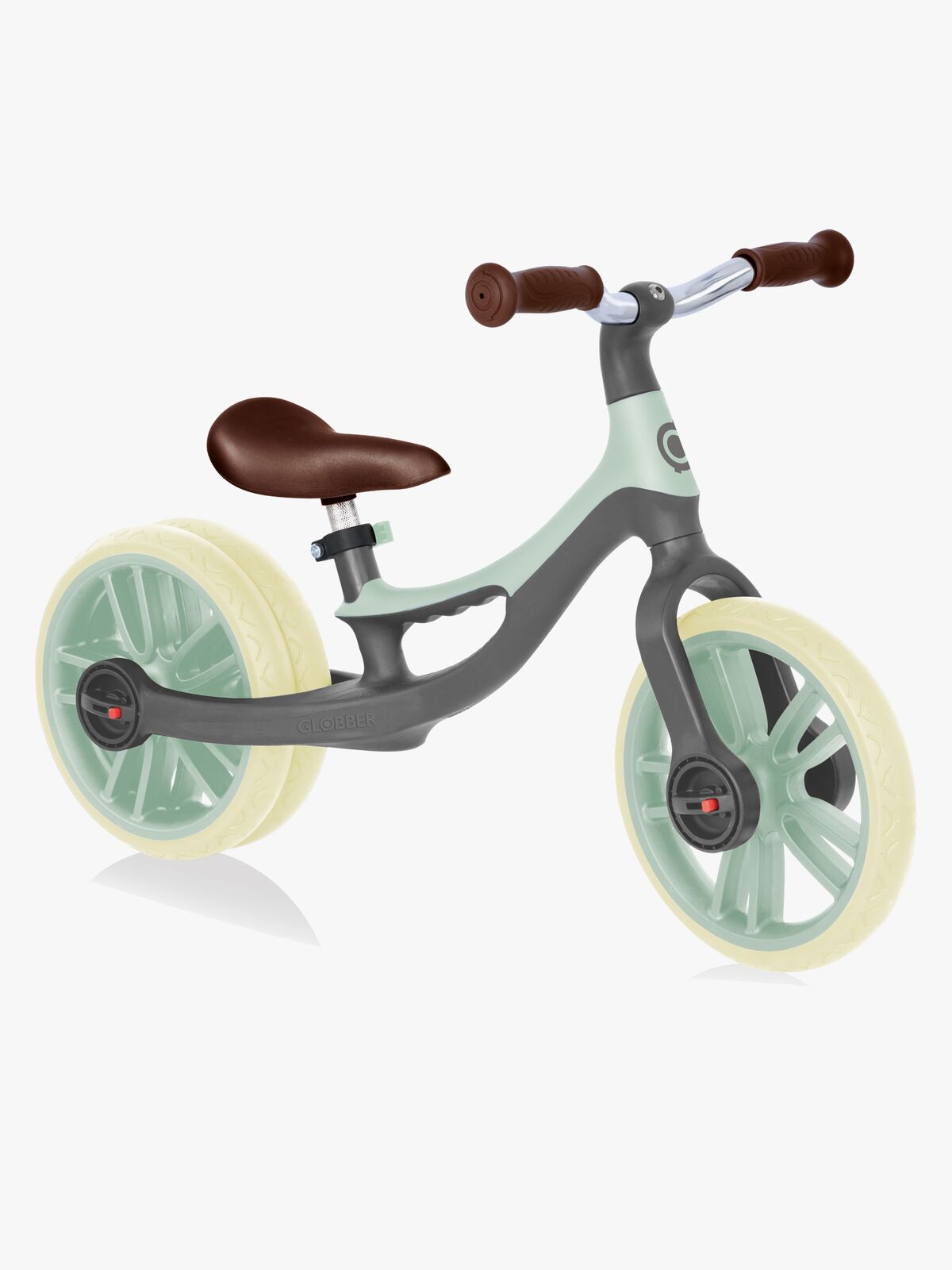 Globber Go Bike Elite Duo Laufrad, Grau