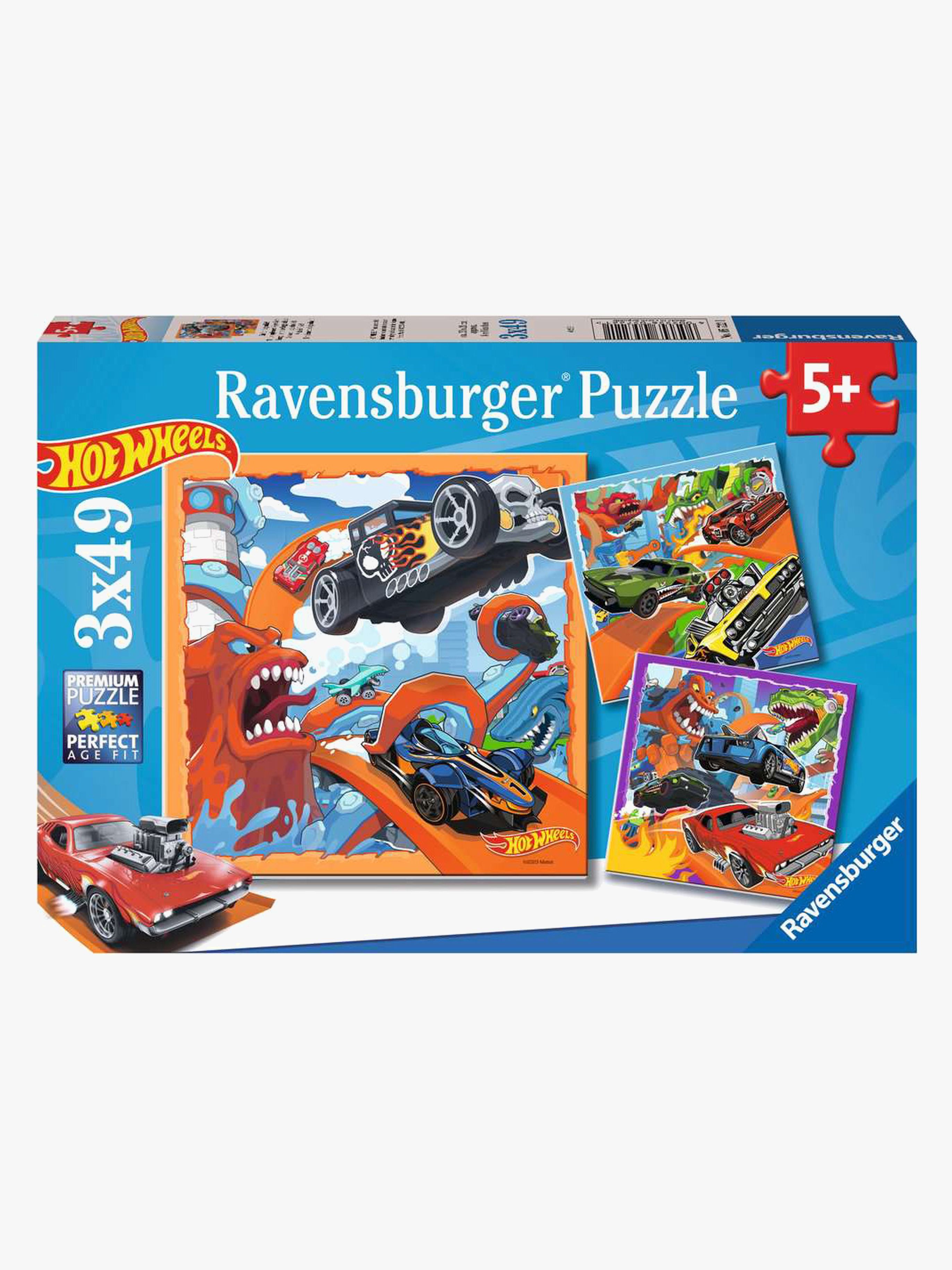 Ravensburger Puzzles Hot Wheels 3x49 Teile