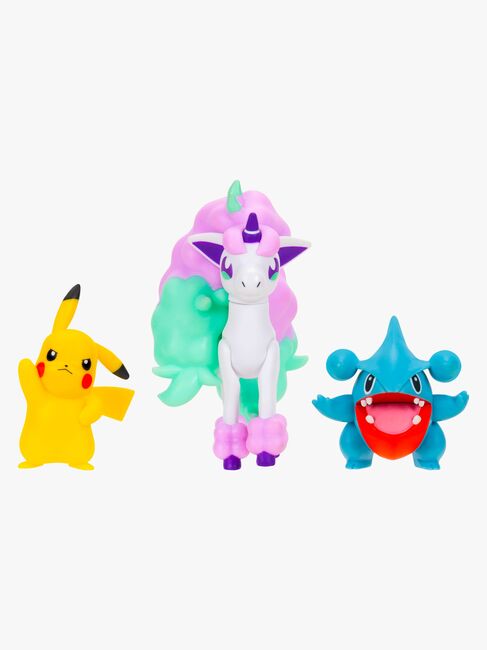 Pokémon Battle Figurenset Pikachu, Kaumalat & Ponita 3er-Pack