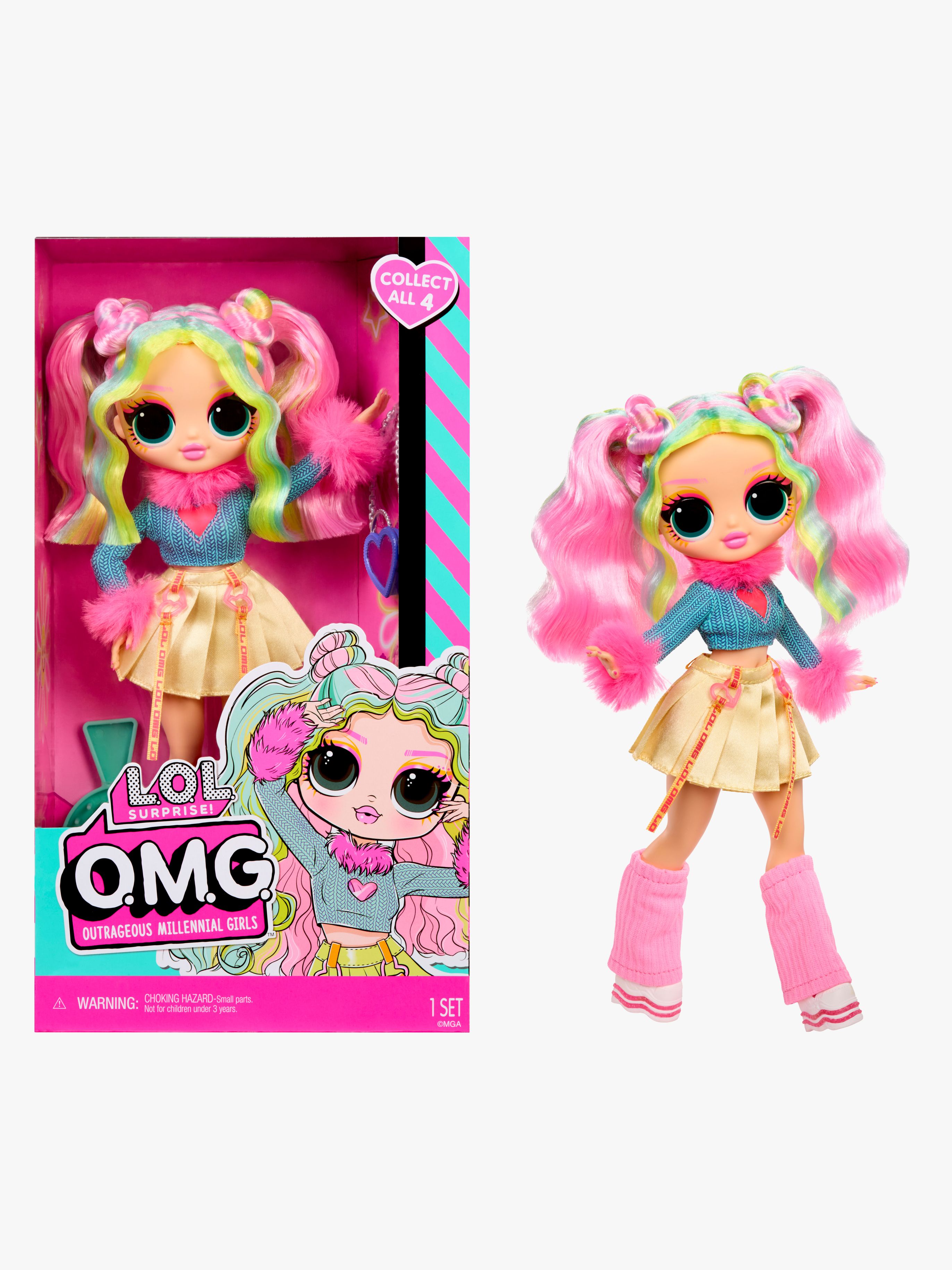 L.O.L OMG Entry Puppe Bubblegum D.J