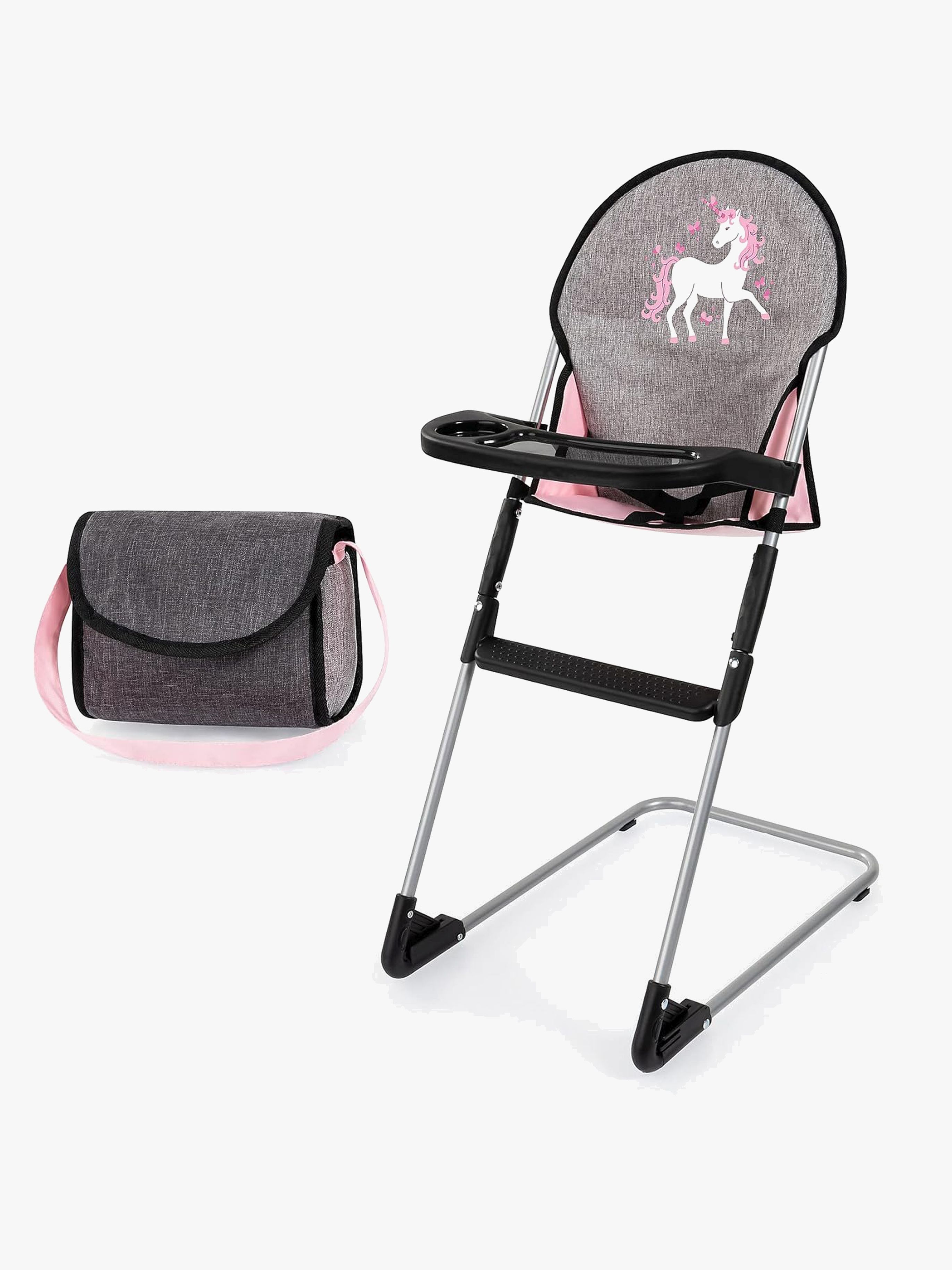 Bayer Design Set Puppenhochstuhl mit Handtasche