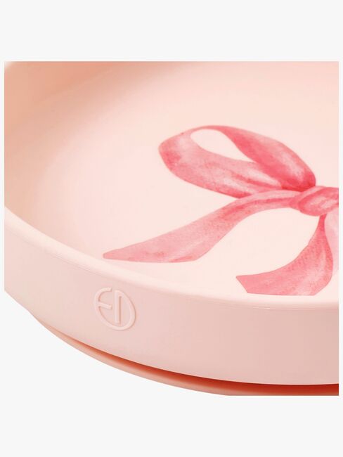 Elodie Teller Set Silikon, Rosy Bow