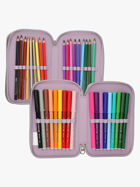 TOPModel COWGIRL Dreifach-Federmäppchen