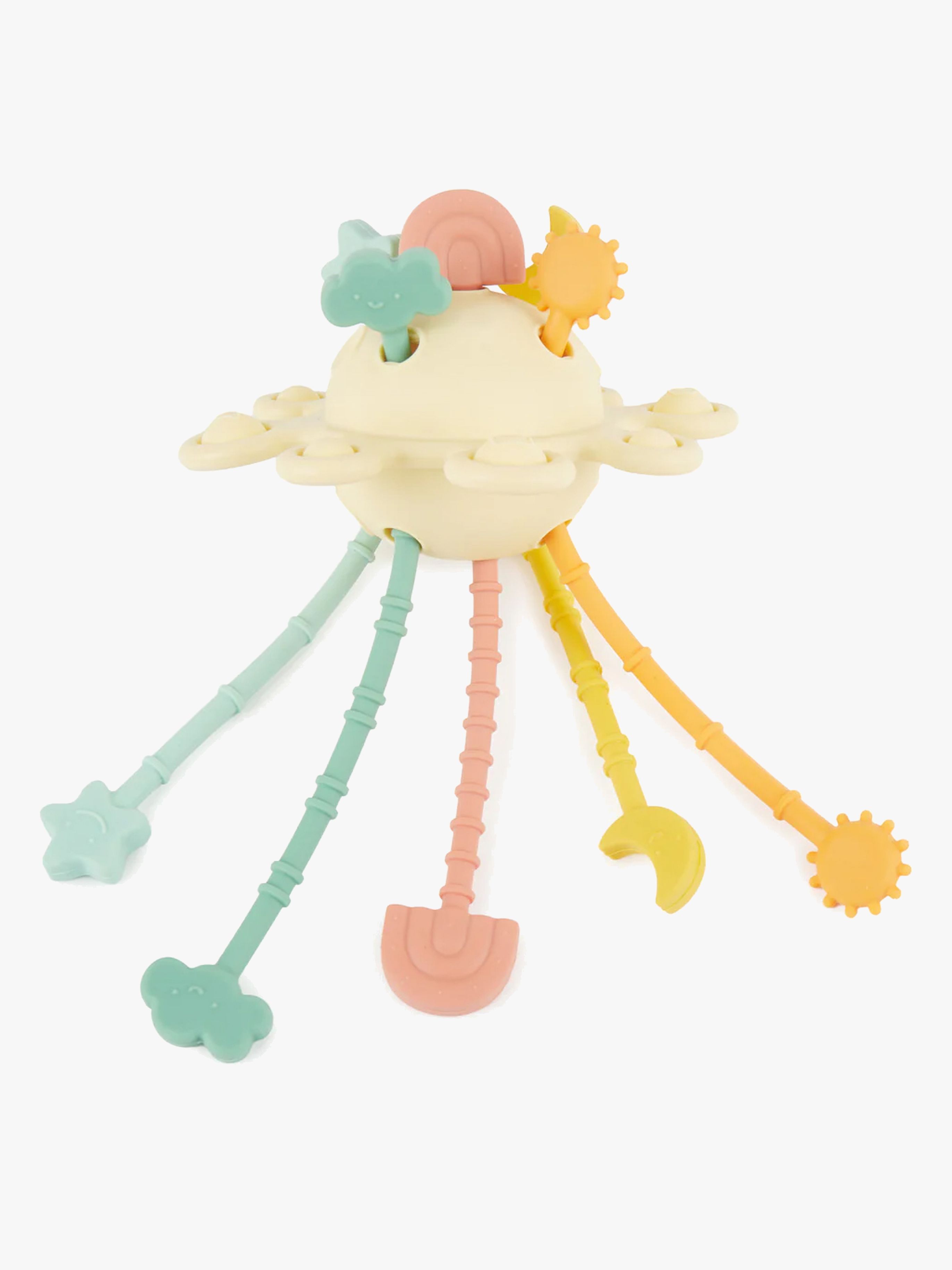 Montessori Silikon Aktivitätsspielzeug, Banana, Babyspielzeug