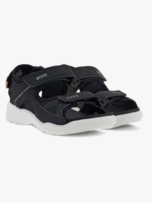 Ecco Biom Raft Sandalen, Schwarz