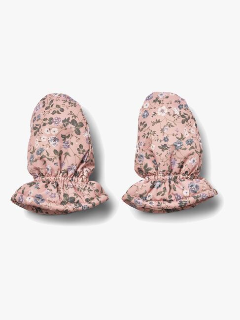 Wheat Muffu Handschuhe, Rose Powder Flowers