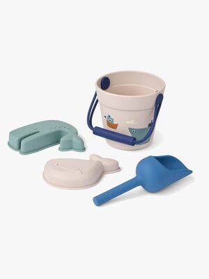 LIEWOOD Set Mini Sandspielzeug-Set, Sailing/Sandy