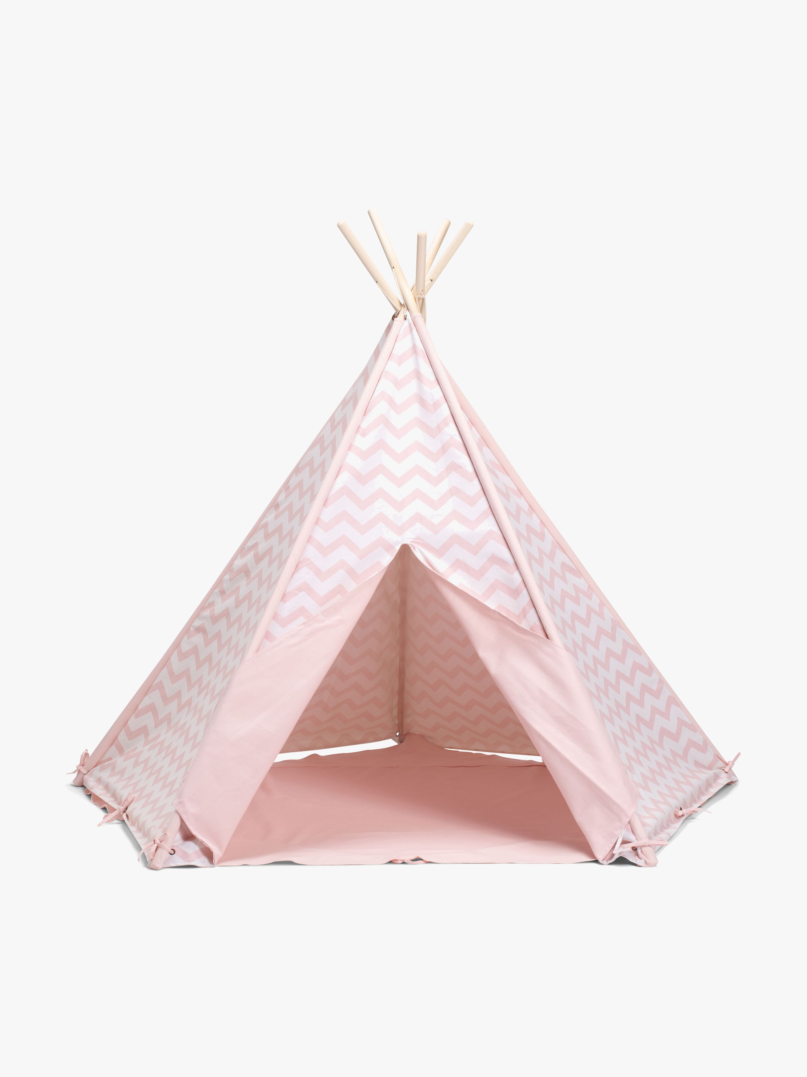 Alice &  Fox Spielzelt Tipi, Rosa/Weiß
