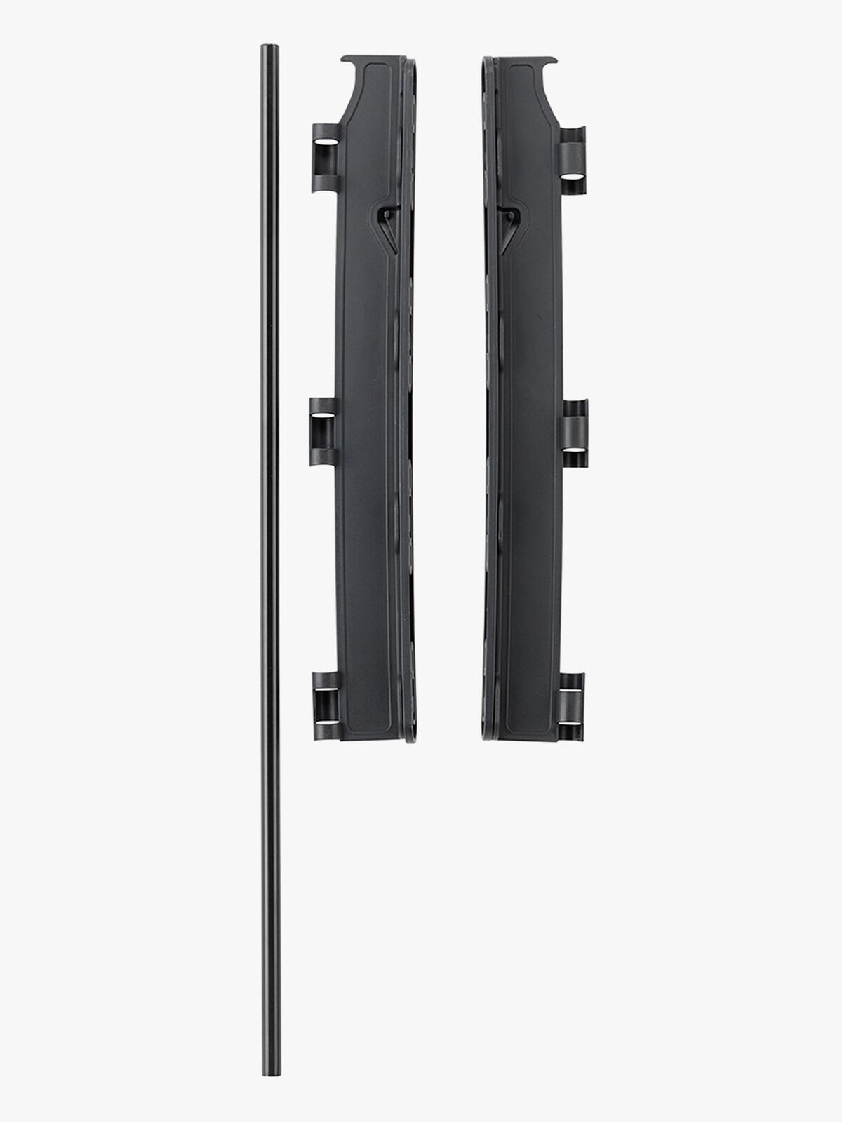 BabyDan Wandbeschläge für Flex M, L, XL & XXL Kinderschutzgitter, Schwarz