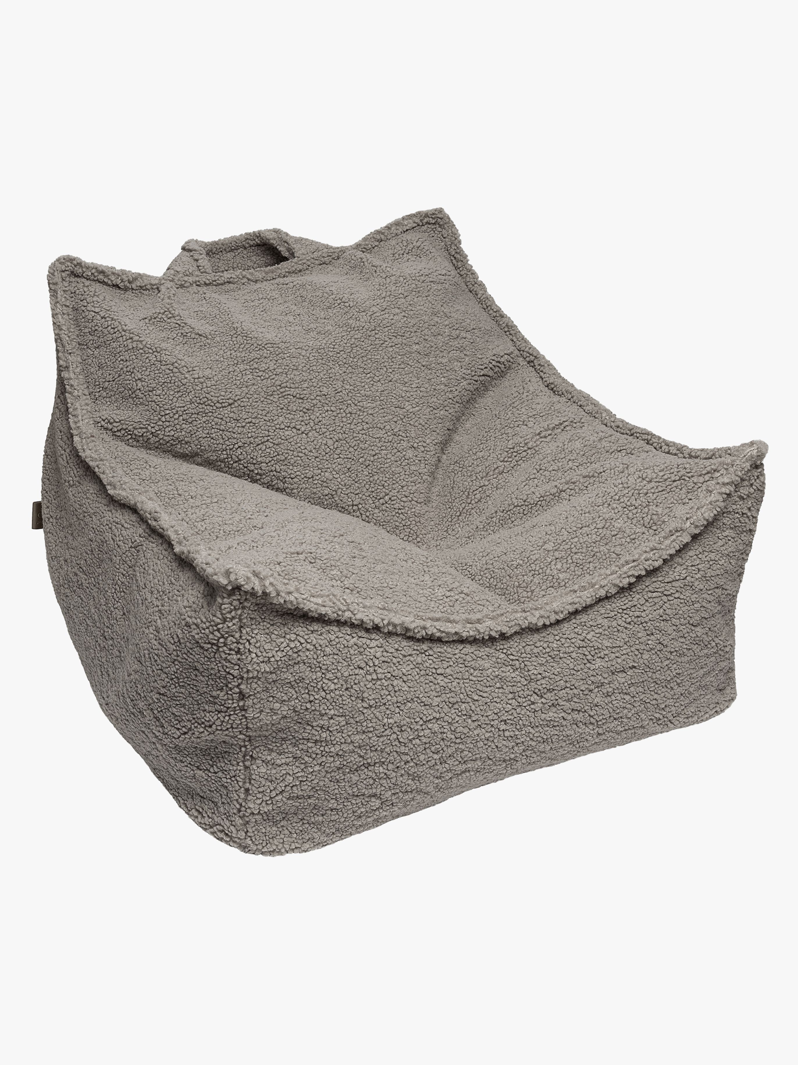 Meowbaby Bearly Sitzsack, Hellgrau