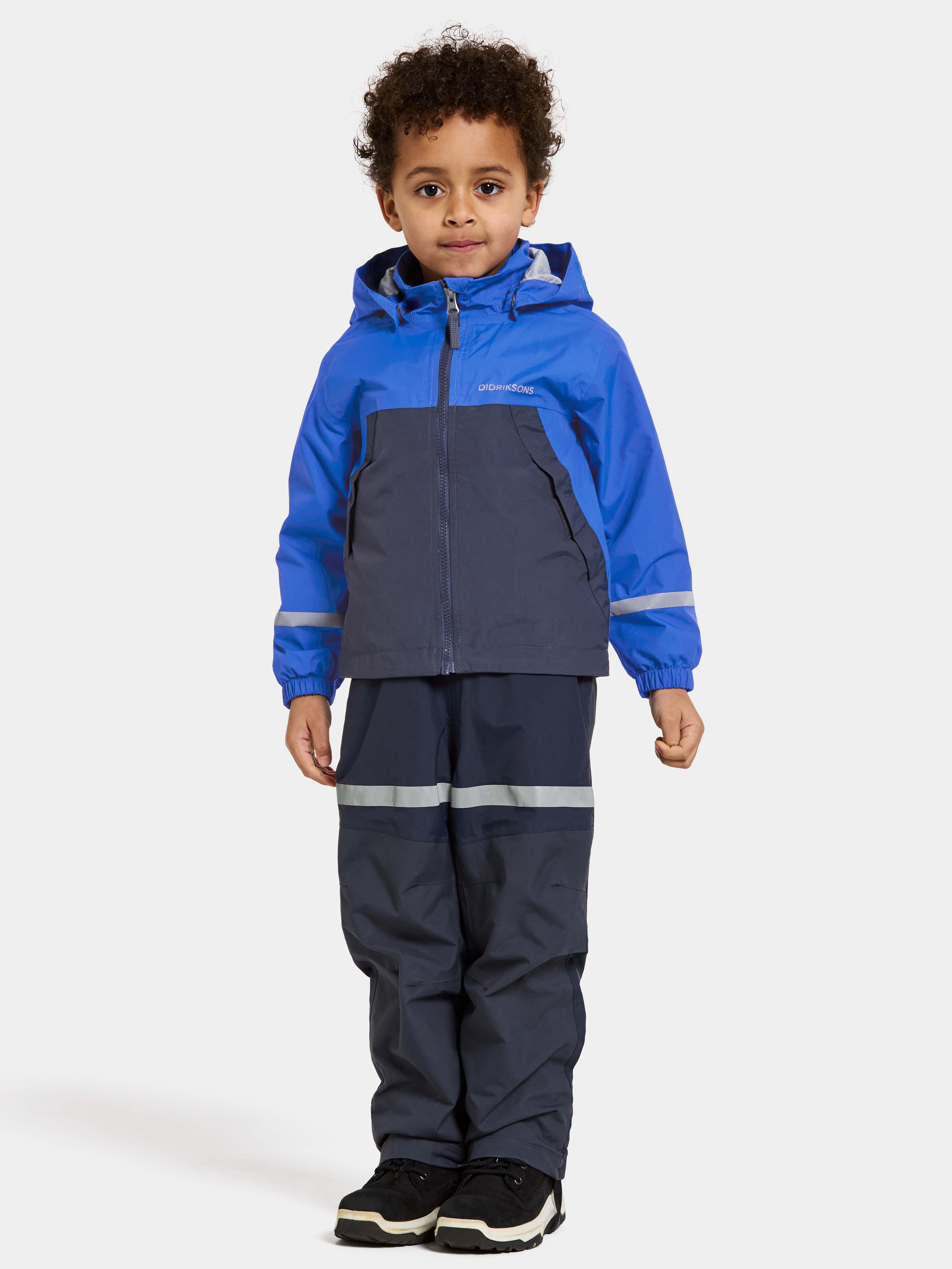 Bladet Outdoorjacke, Caribbean Blue, 120