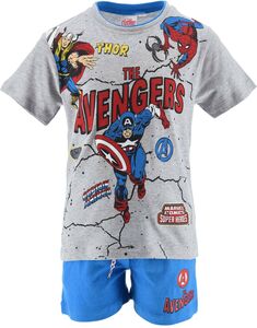 Marvel Avengers Classic Pyjama, Light Grey