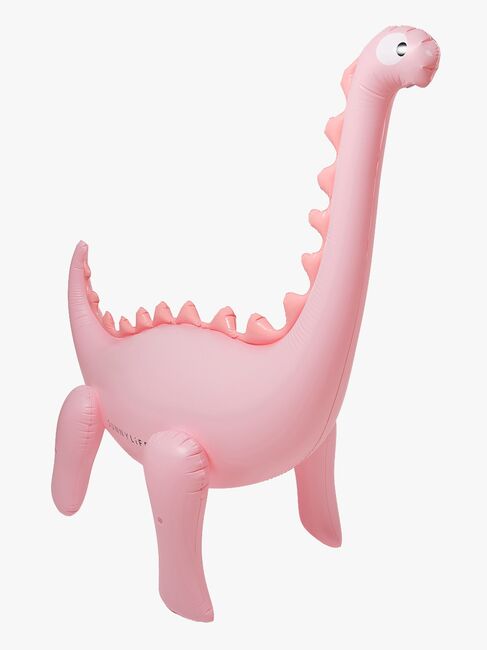SUNNYLiFE Giant Dino Aufblasbarer Sprinkler, Into the Wild Pink