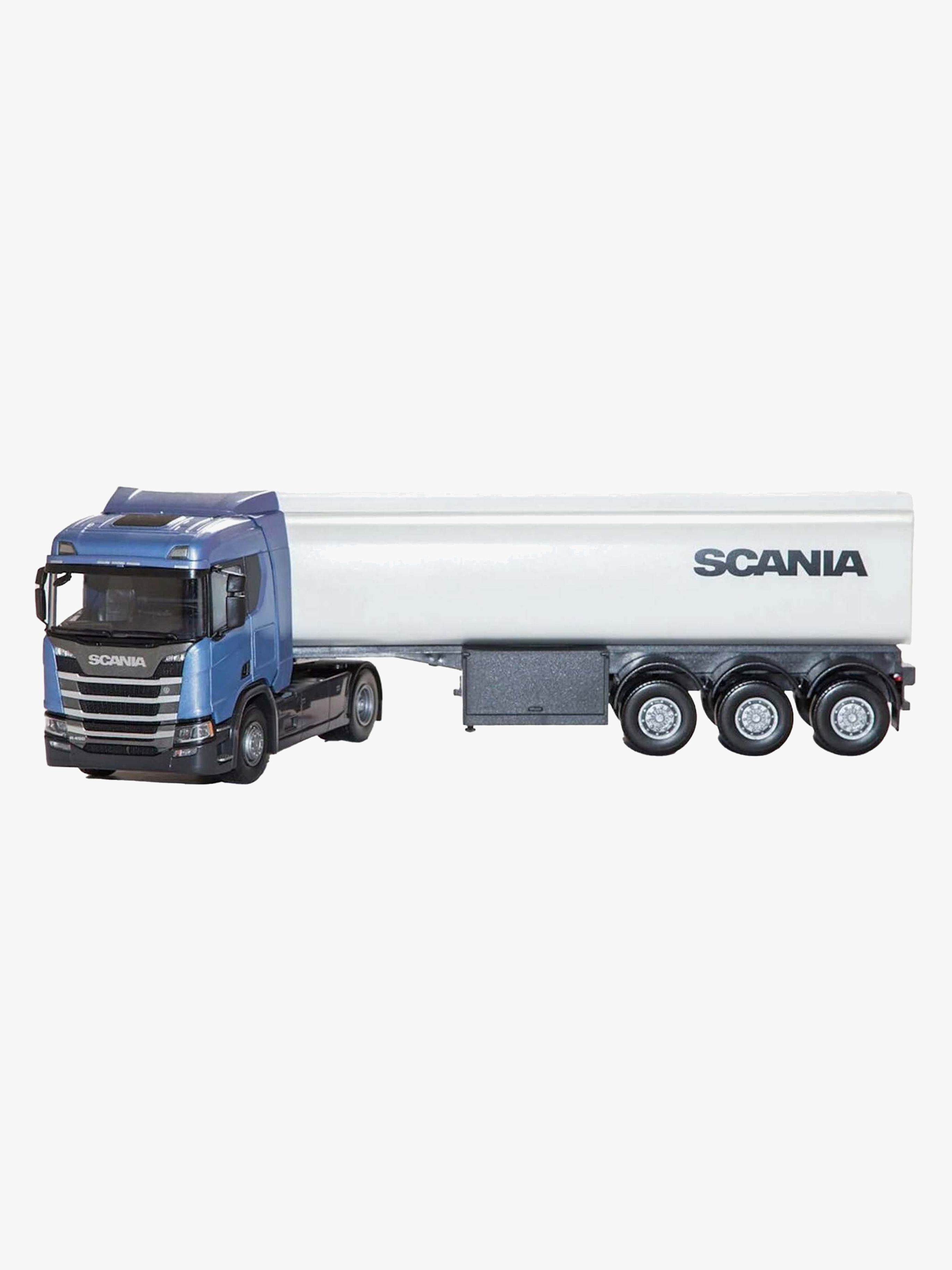 Scania Tanklaster mit Sattelauflieger