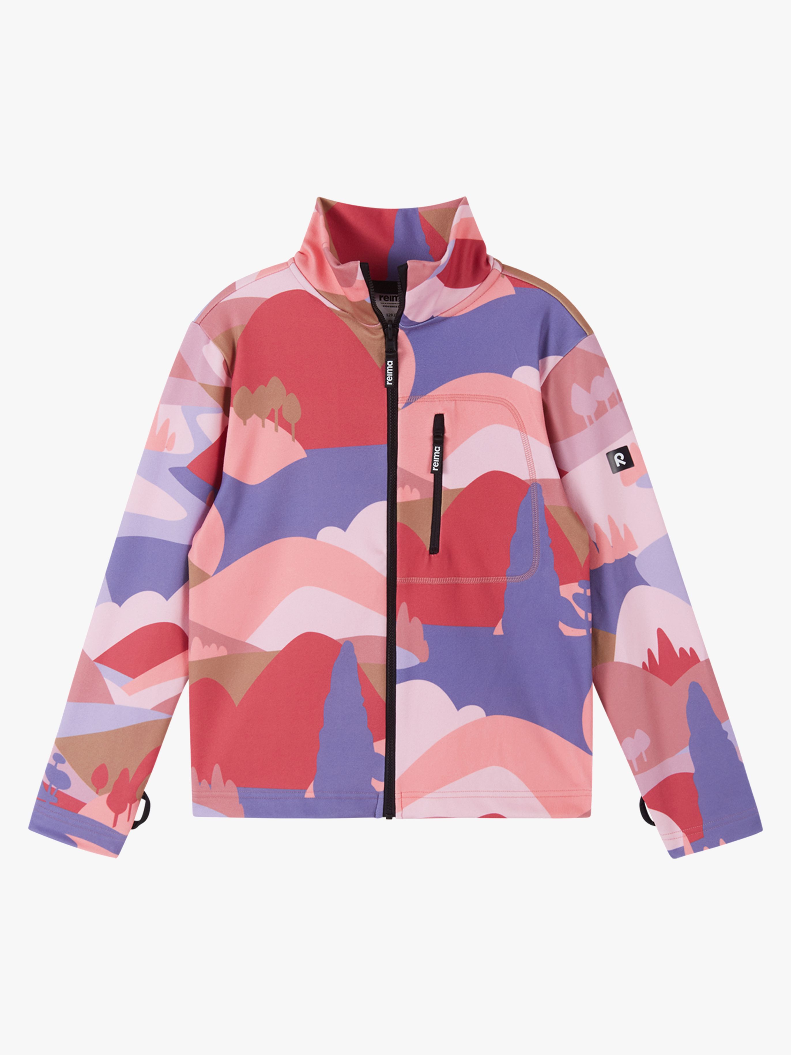 Reima Iisisti Fleecejacke, Rose Blush, 134