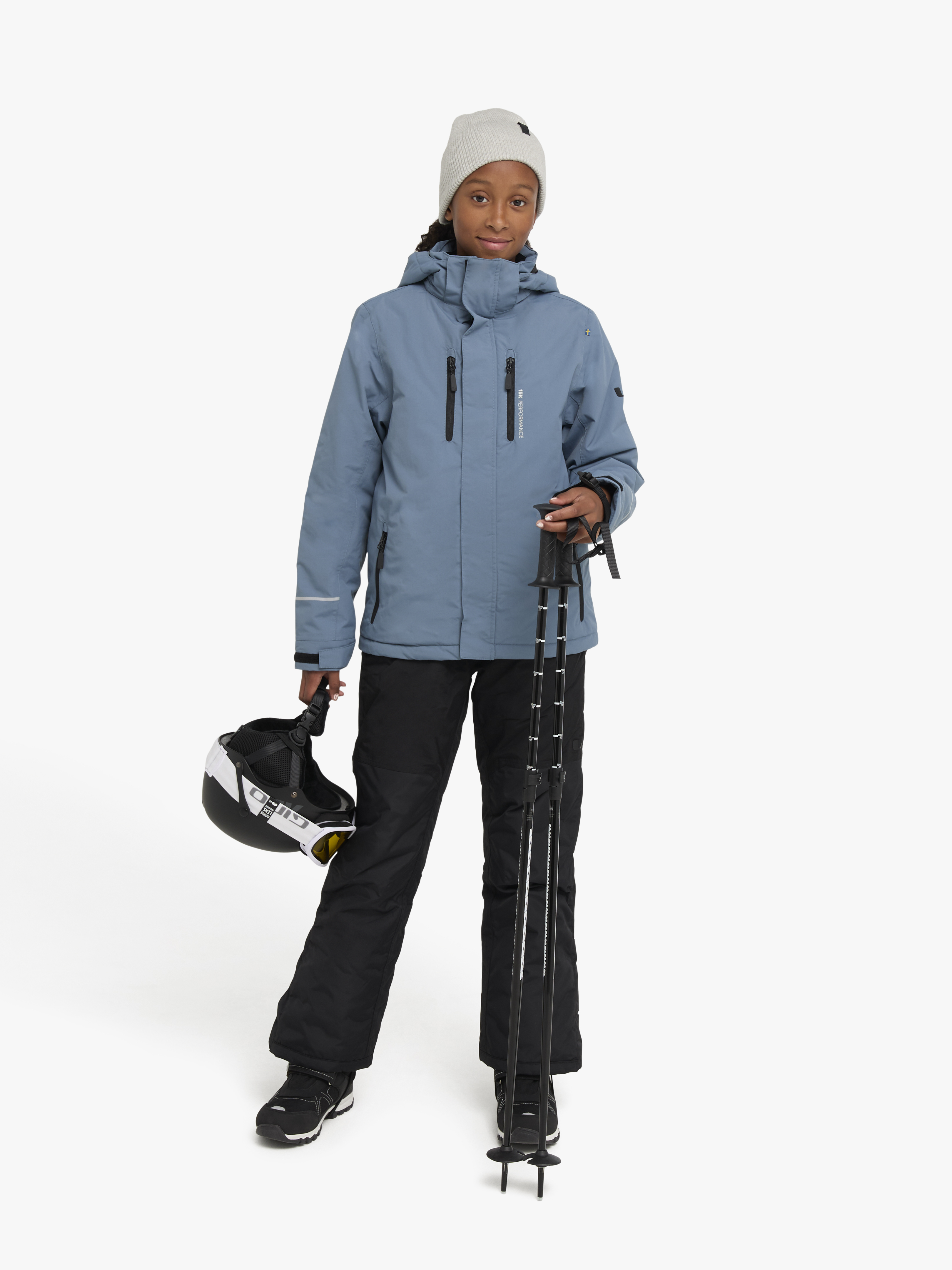Lindberg Polar Arctic Skianzug, Steel Blue, 130