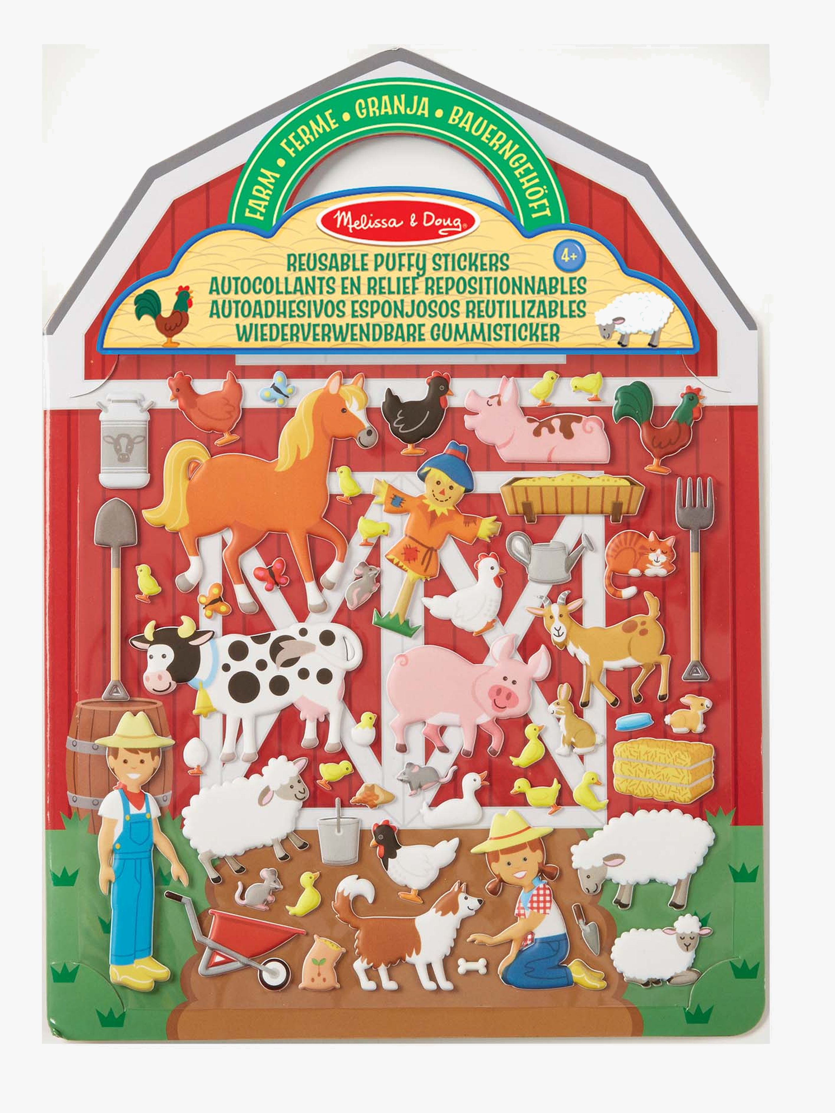 Melissa &  Doug Stickerbuch Bauernhof 52 Teile